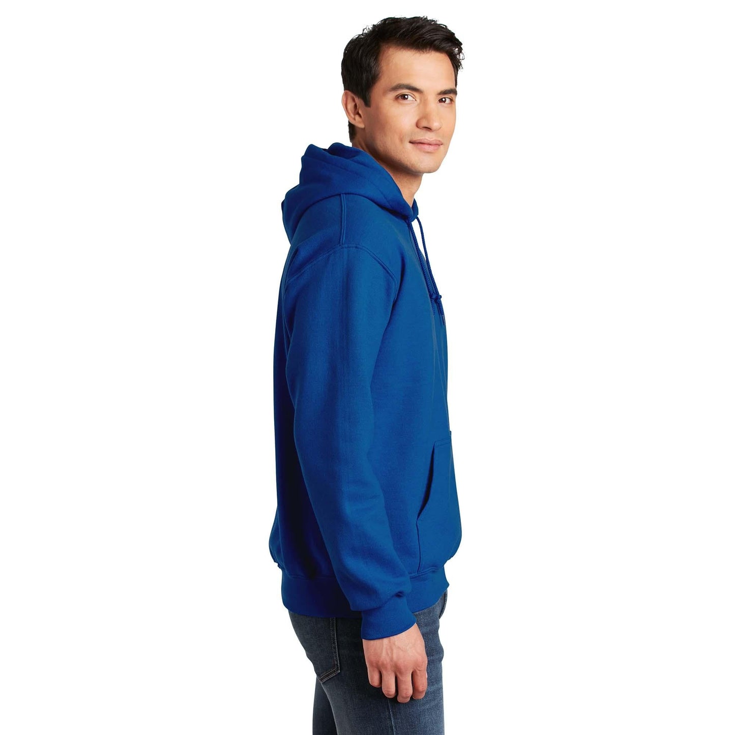 White Sweatshirts - Gildan - Comfortable Hoodie