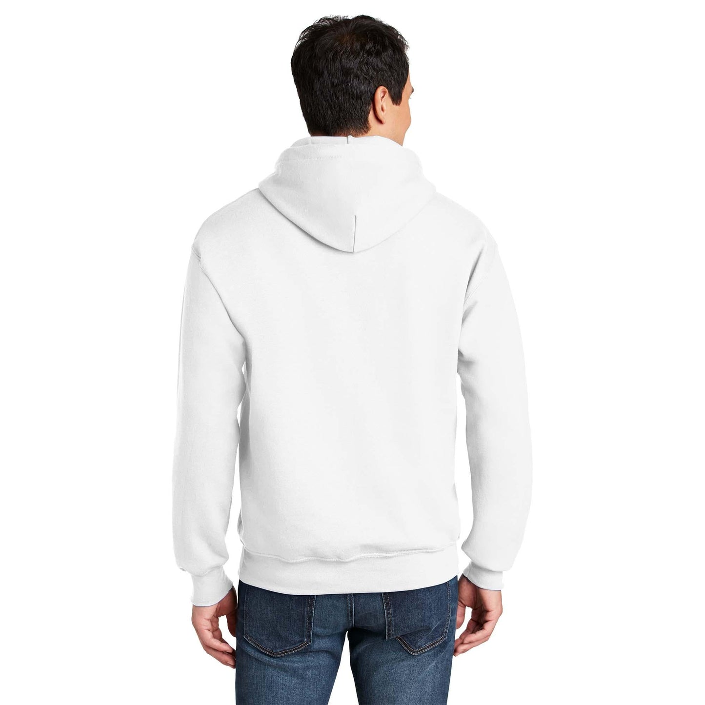 White Sweatshirts - Gildan - Comfortable Hoodie