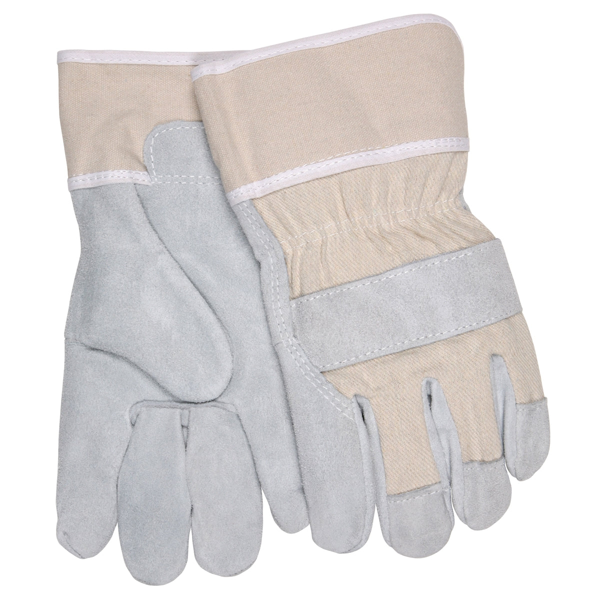 2.5" Duck Safety Cuffs Gloves - MCR Safety - Durable Leather