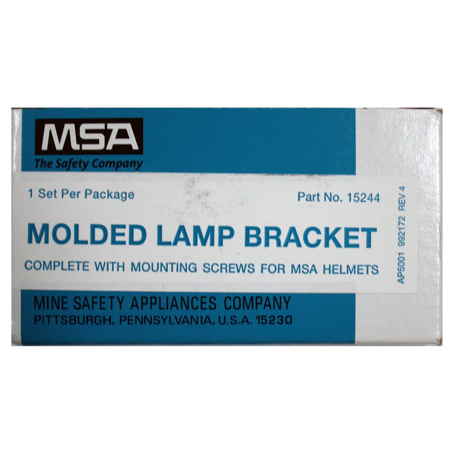 Black Lamp Brackets - MSA - Durable Molded Kit