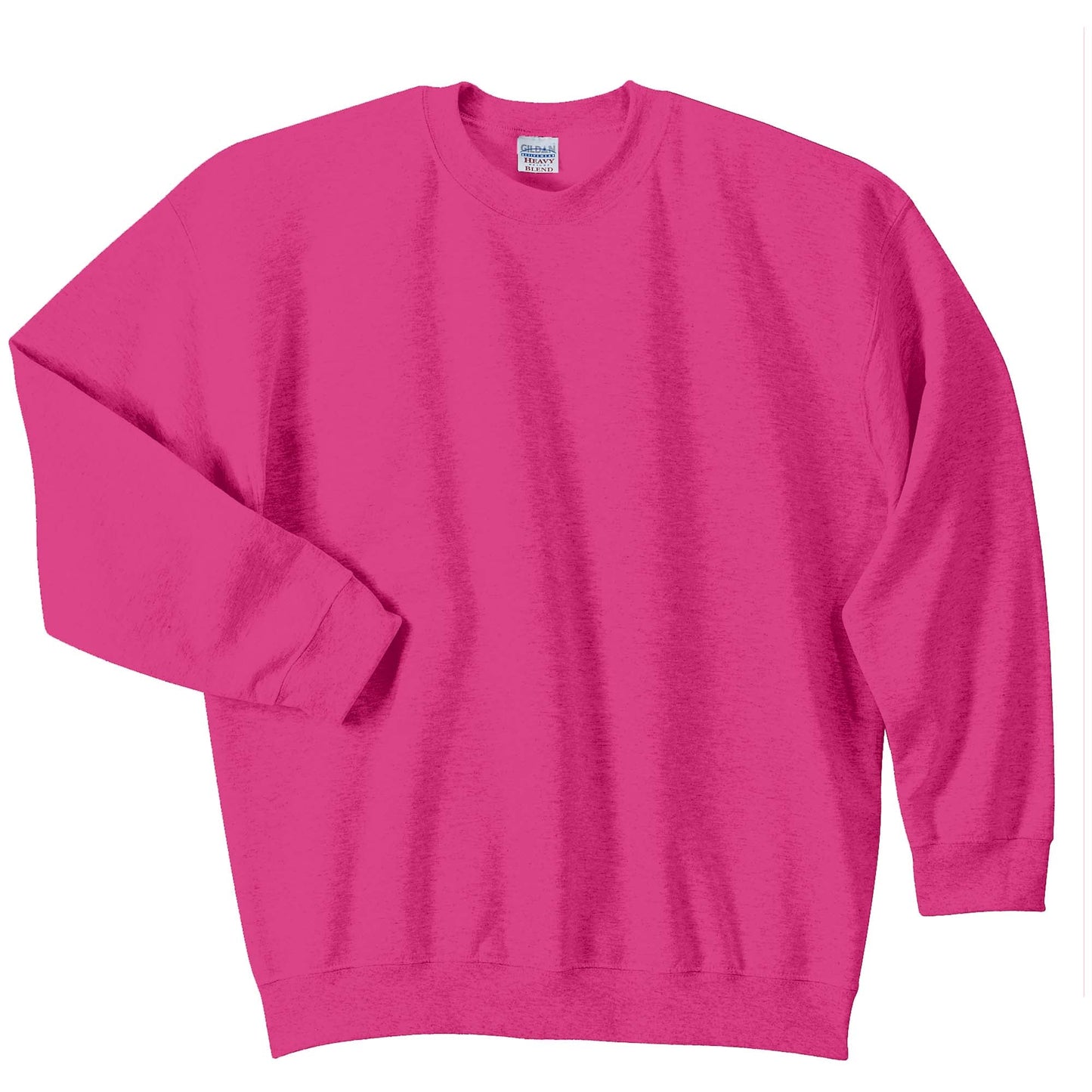 Safety Pink Sweatshirt - Gildan - Cozy Blend
