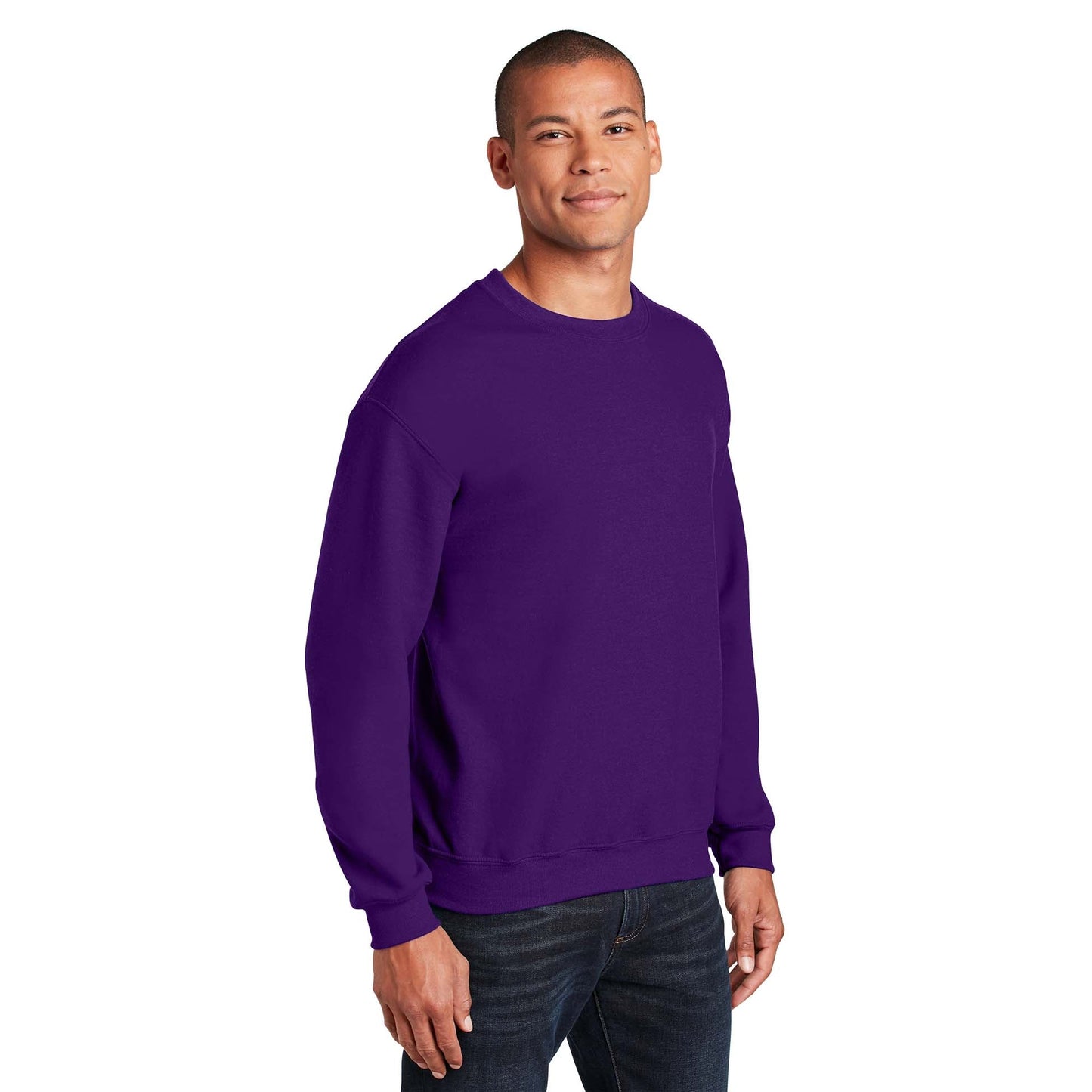 Safety Pink Sweatshirt - Gildan - Cozy Blend