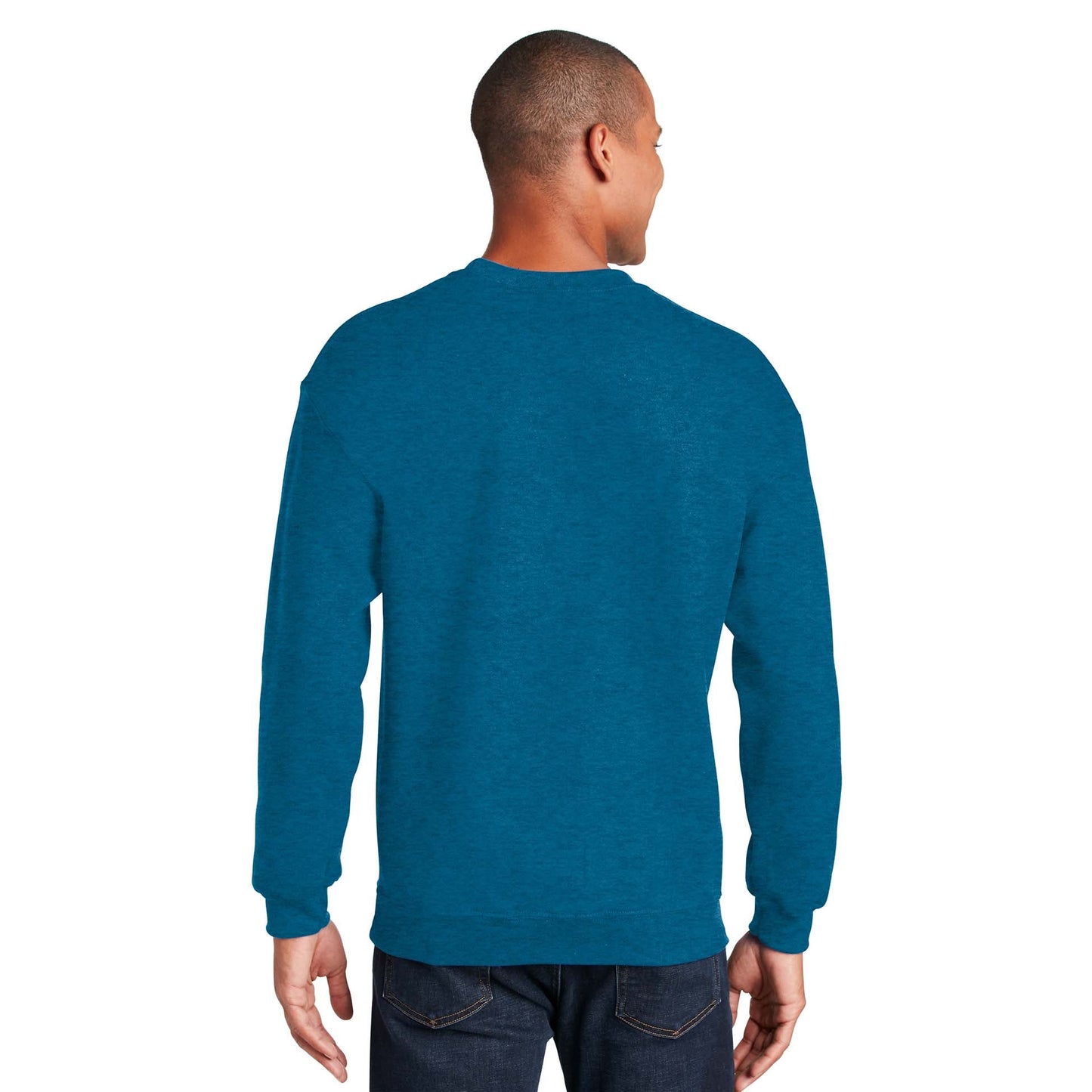 Safety Pink Sweatshirt - Gildan - Cozy Blend