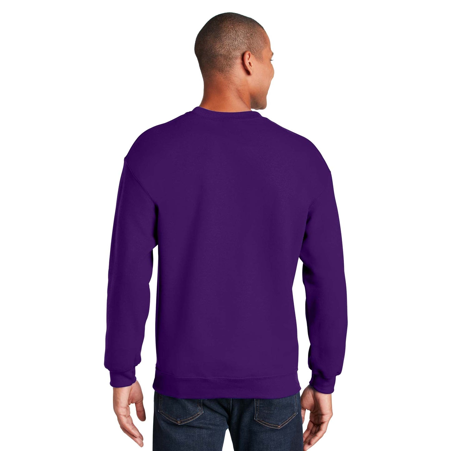 Safety Pink Sweatshirt - Gildan - Cozy Blend