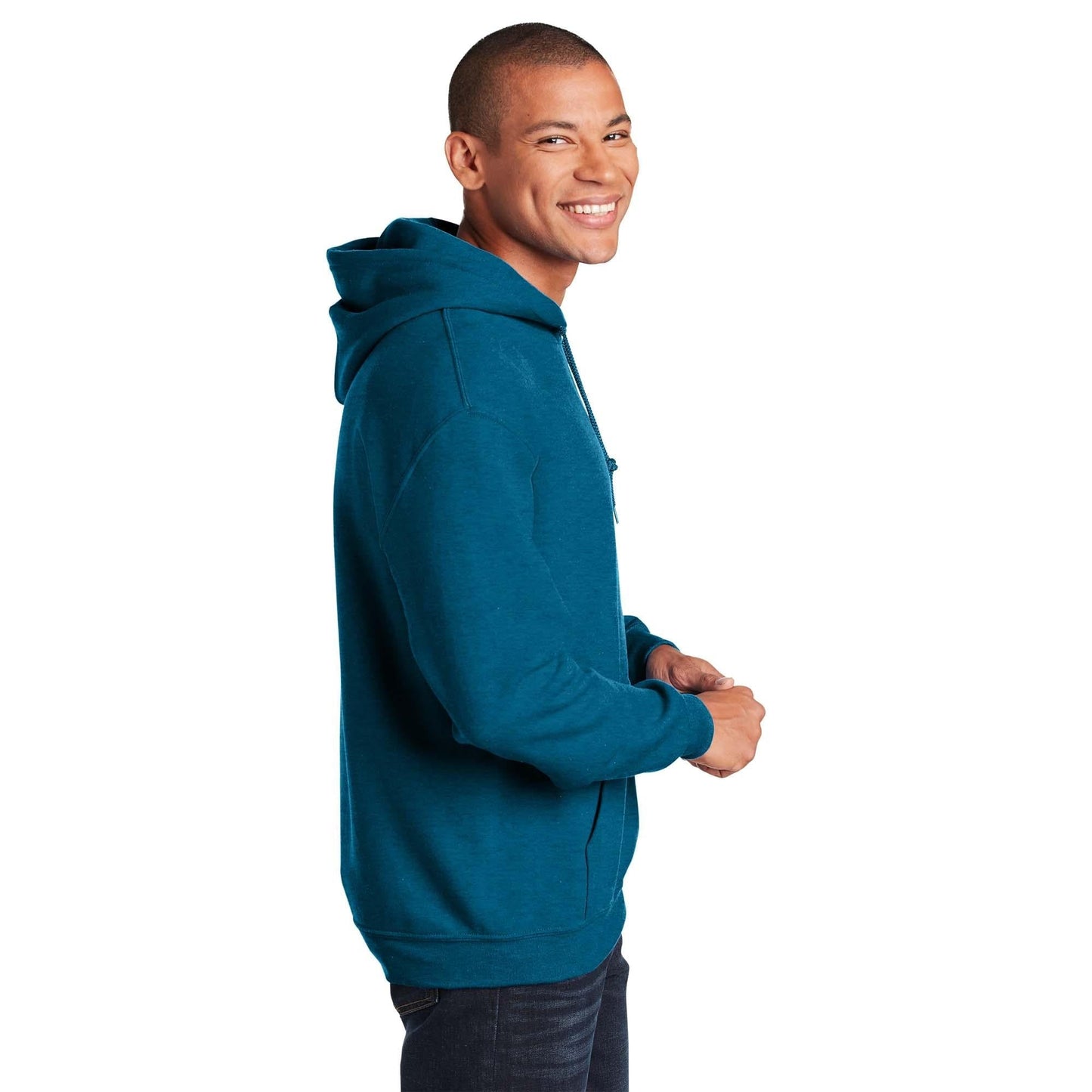 Safety Pink Sweatshirt - Gildan - Cozy Design - Warm Fabric