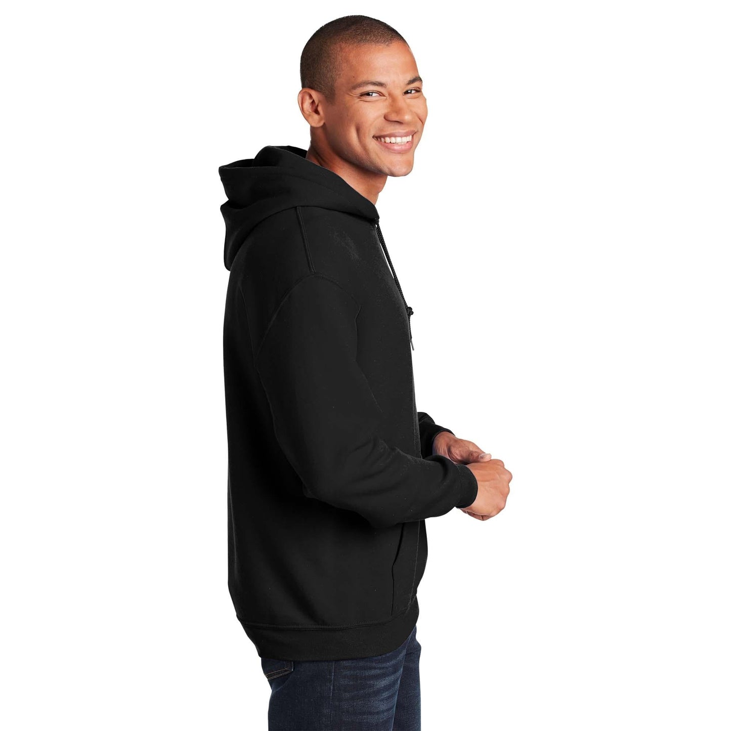 Safety Pink Sweatshirt - Gildan - Cozy Design - Warm Fabric