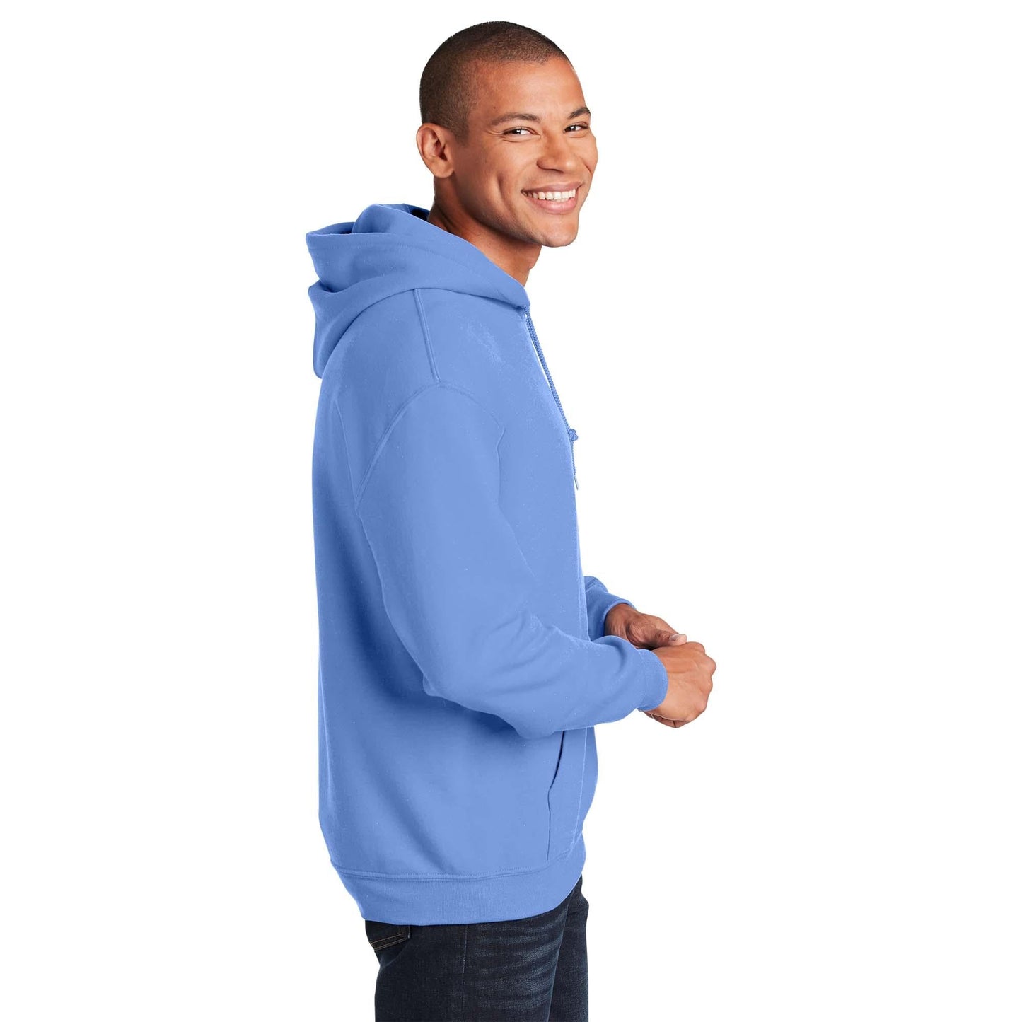 Safety Pink Sweatshirt - Gildan - Cozy Design - Warm Fabric