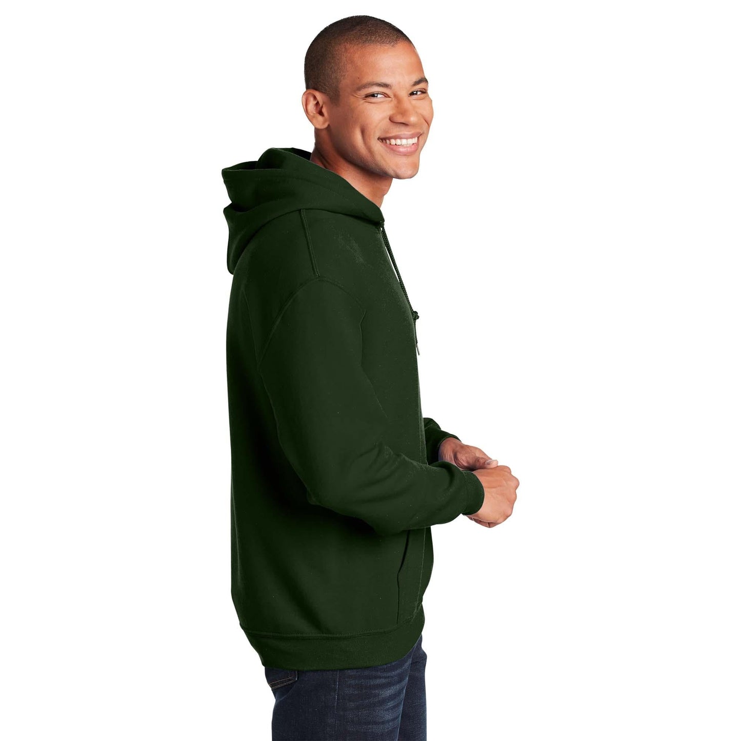 Safety Pink Sweatshirt - Gildan - Cozy Design - Warm Fabric