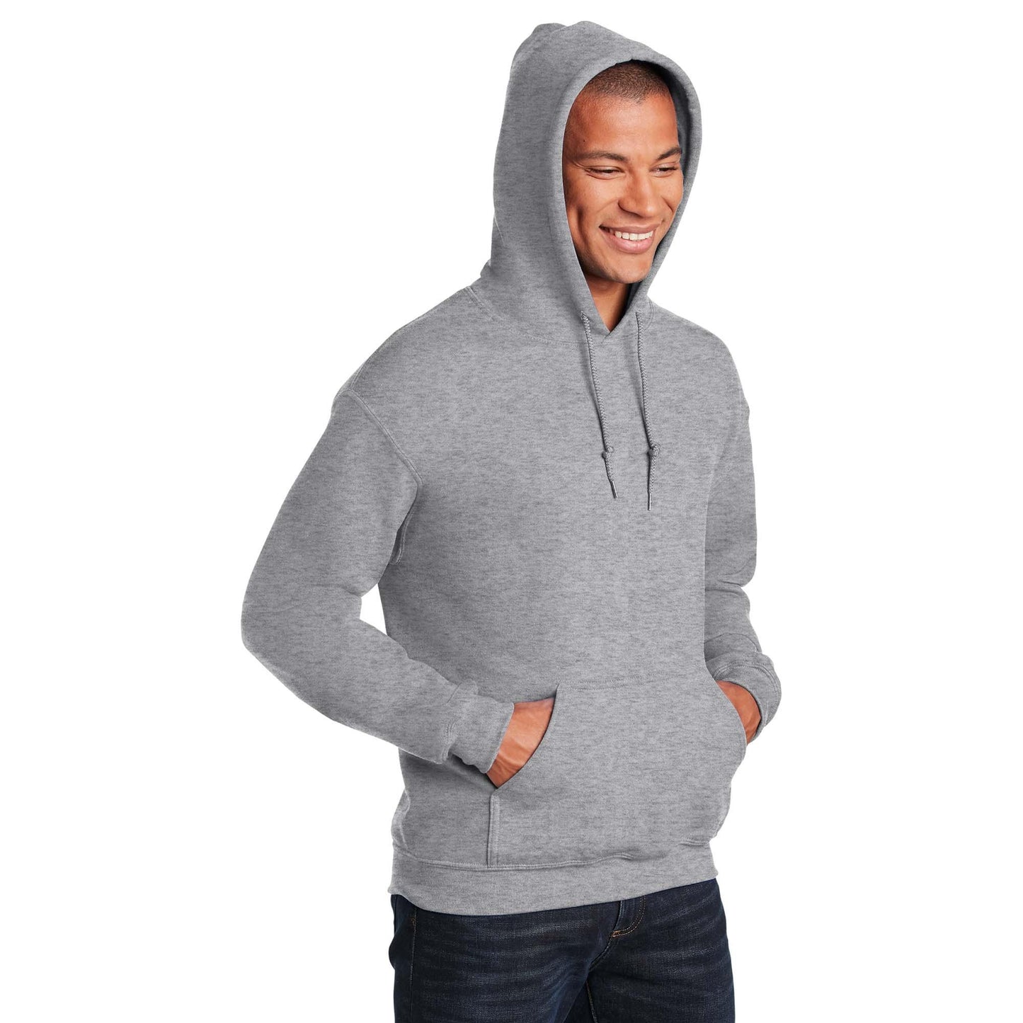 Safety Pink Sweatshirt - Gildan - Cozy Design - Warm Fabric