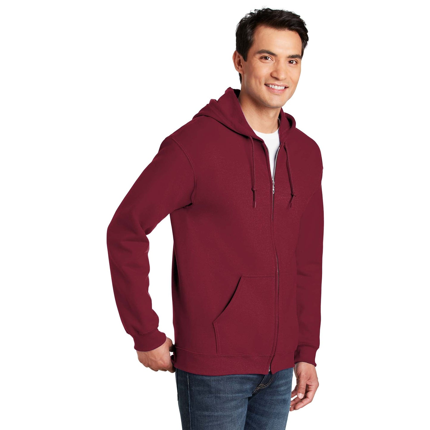 Dark Heather Grey Sweatshirt - Gildan - Cozy Material