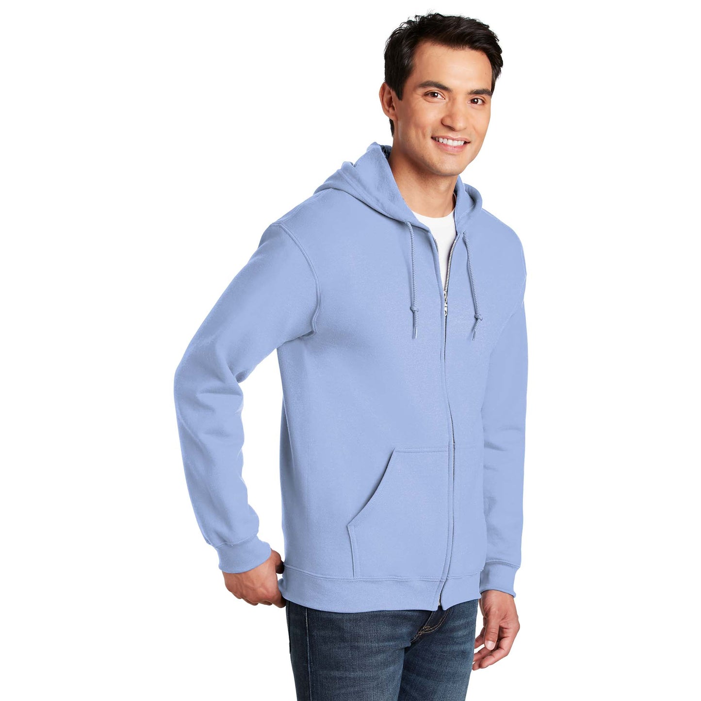 Dark Heather Grey Sweatshirt - Gildan - Cozy Material