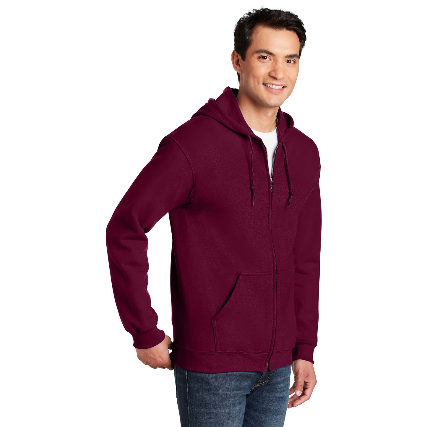 Dark Heather Grey Sweatshirt - Gildan - Cozy Material