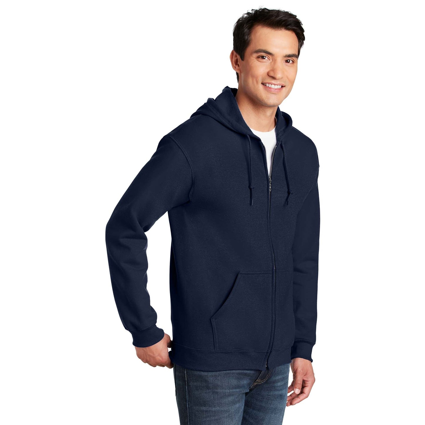 Dark Heather Grey Sweatshirt - Gildan - Cozy Material