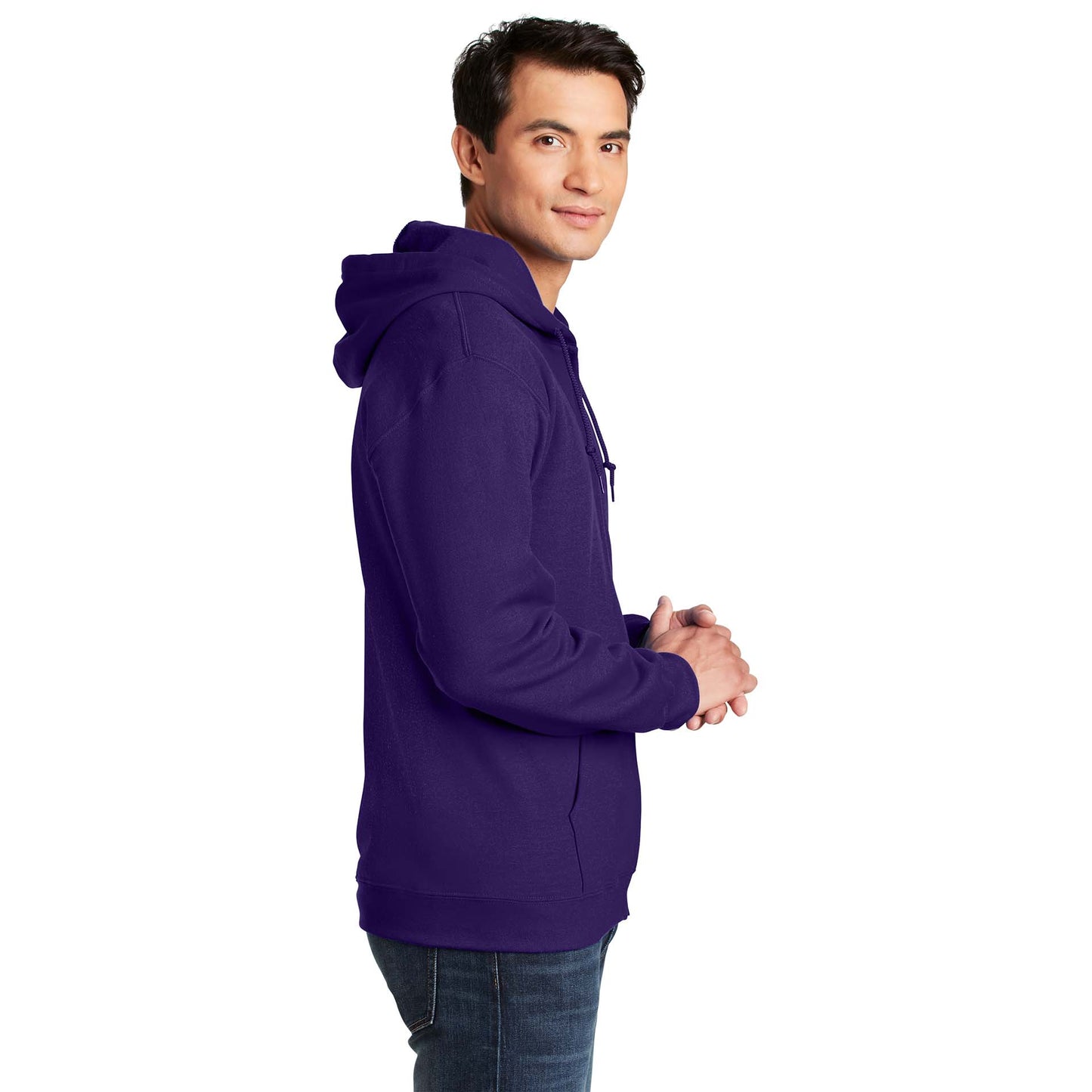 Dark Heather Grey Sweatshirt - Gildan - Cozy Material
