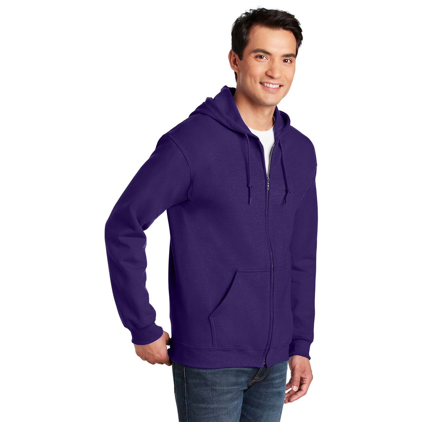 Dark Heather Grey Sweatshirt - Gildan - Cozy Material