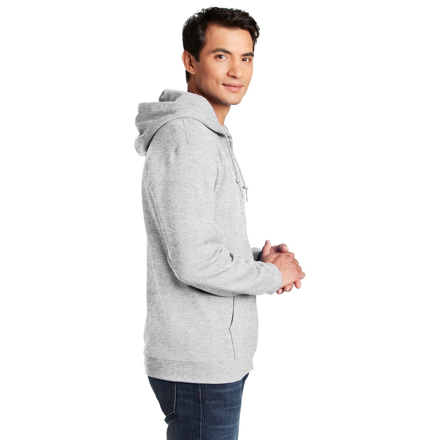 Dark Heather Grey Sweatshirt - Gildan - Cozy Material