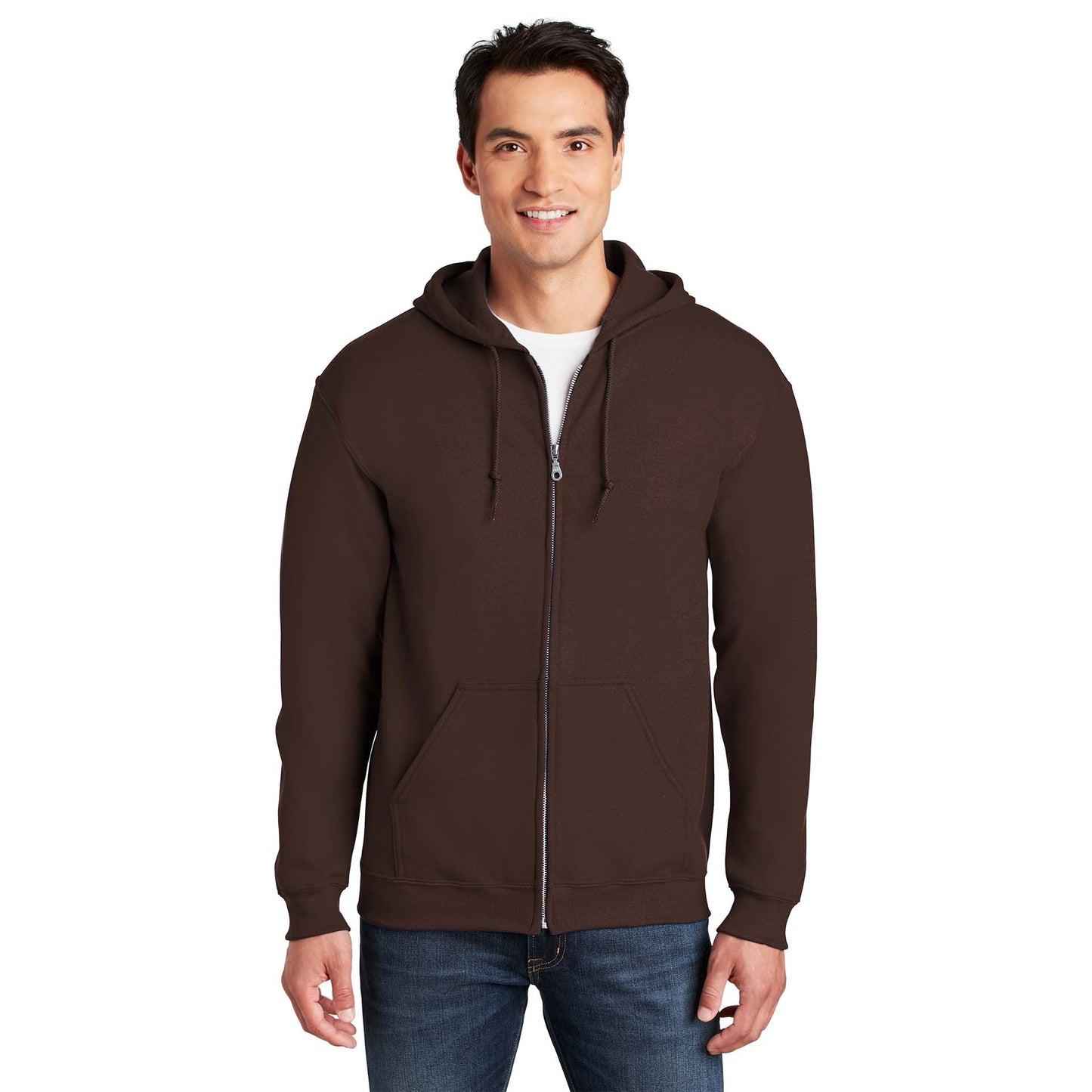 Dark Heather Grey Sweatshirt - Gildan - Cozy Material