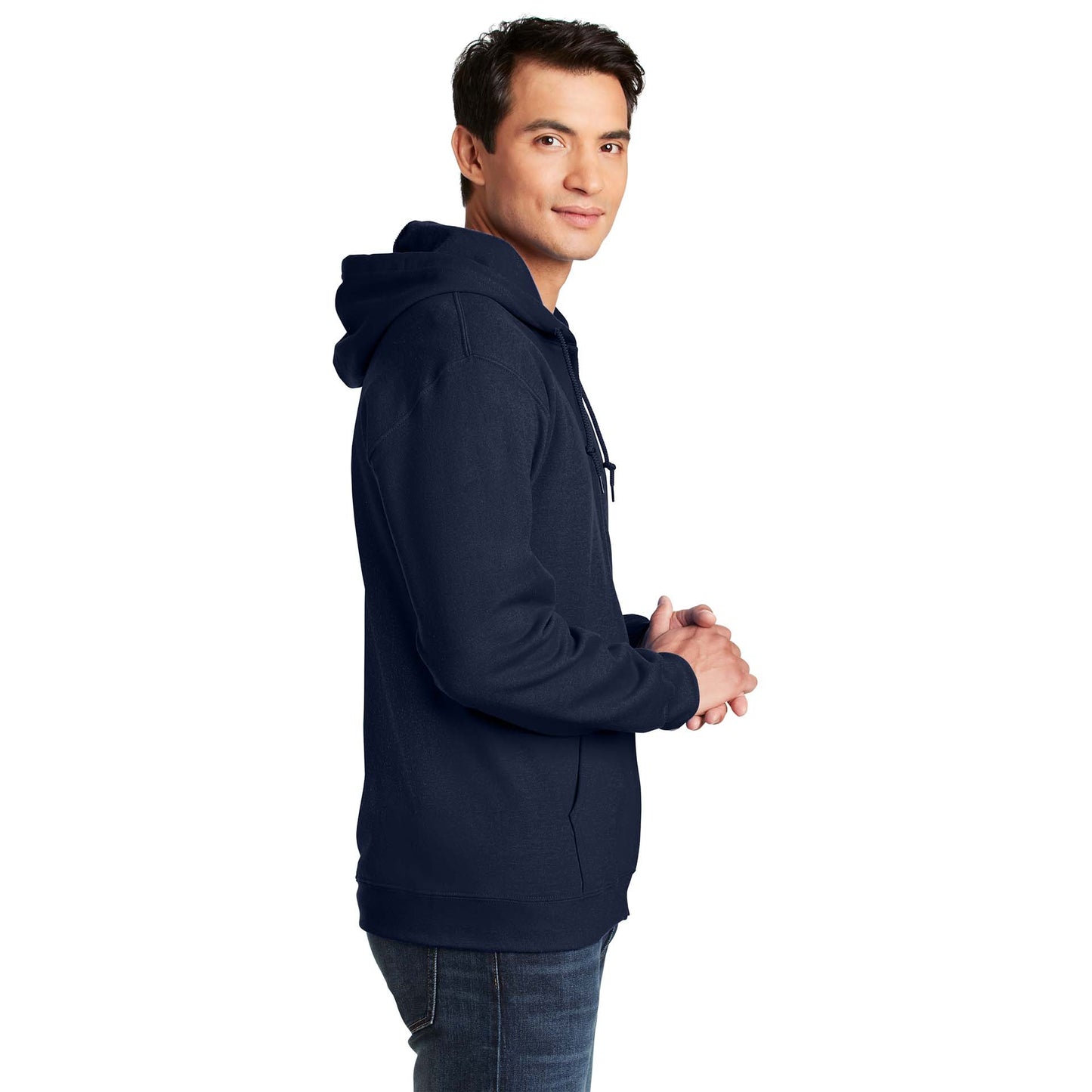 Dark Heather Grey Sweatshirt - Gildan - Cozy Material