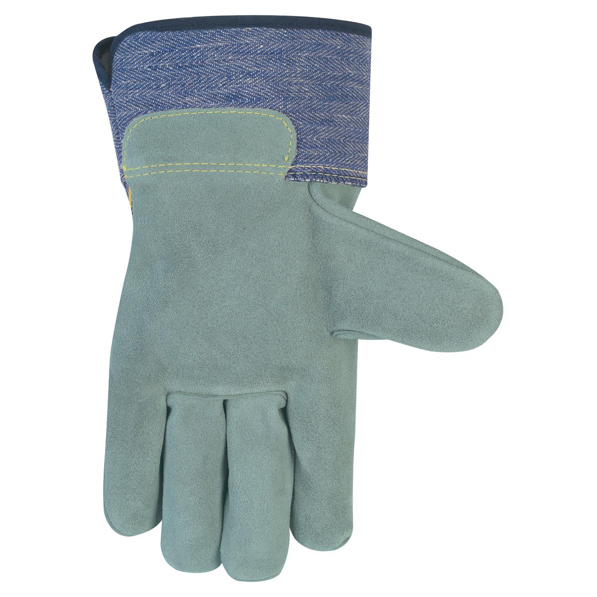 2.5" Safety Cuffs Leather Gloves - MCR Safety - Durable Leather