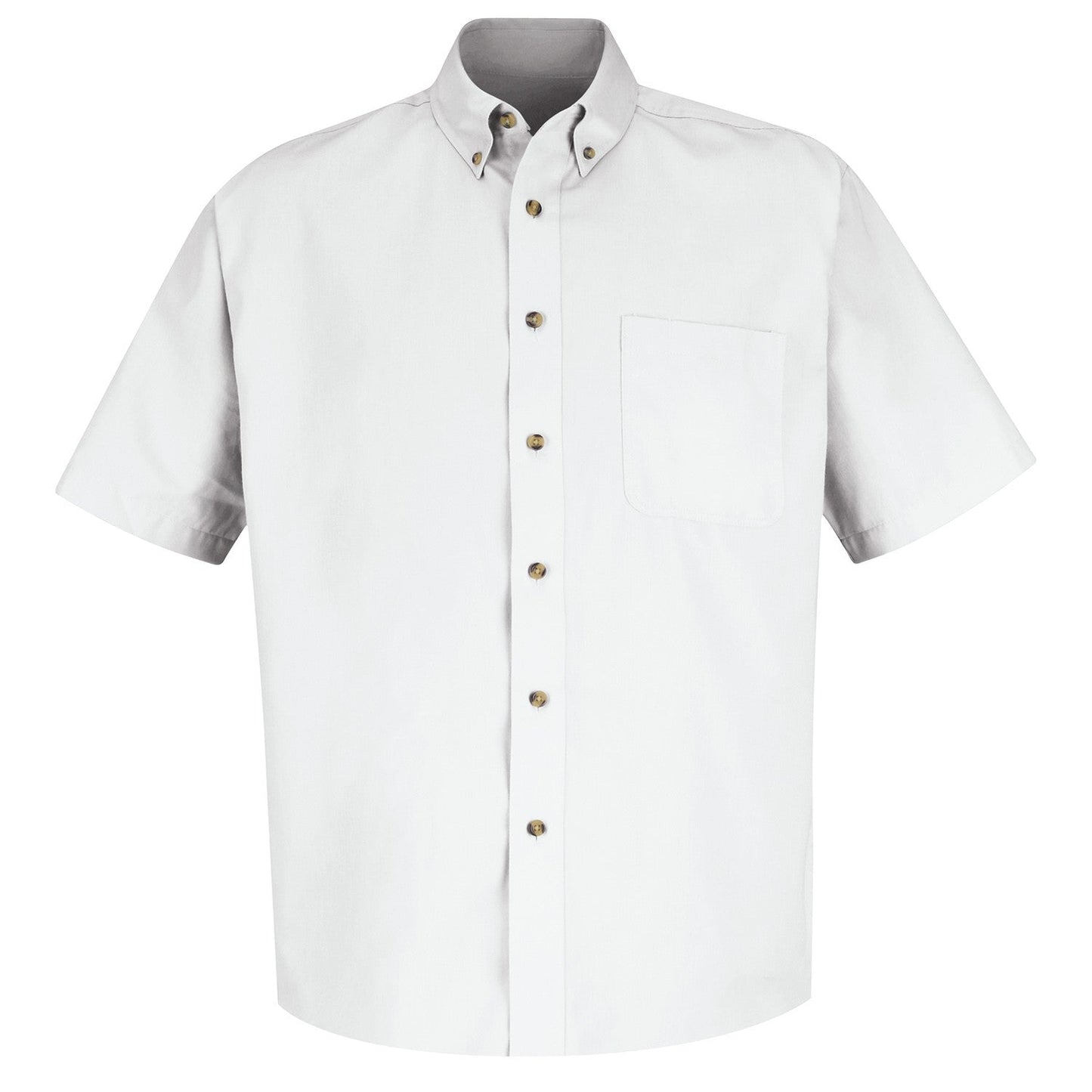 White Button Up Shirt - Red Kap - Performance Twill