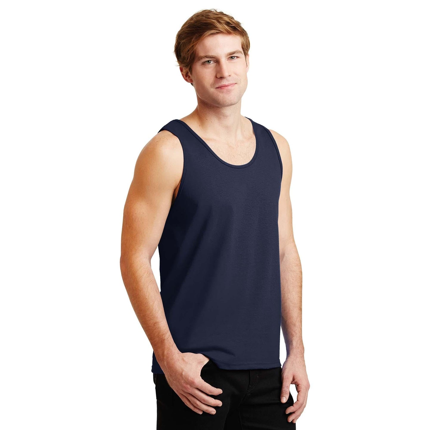 White Tank Tops - Gildan - Soft Fabric