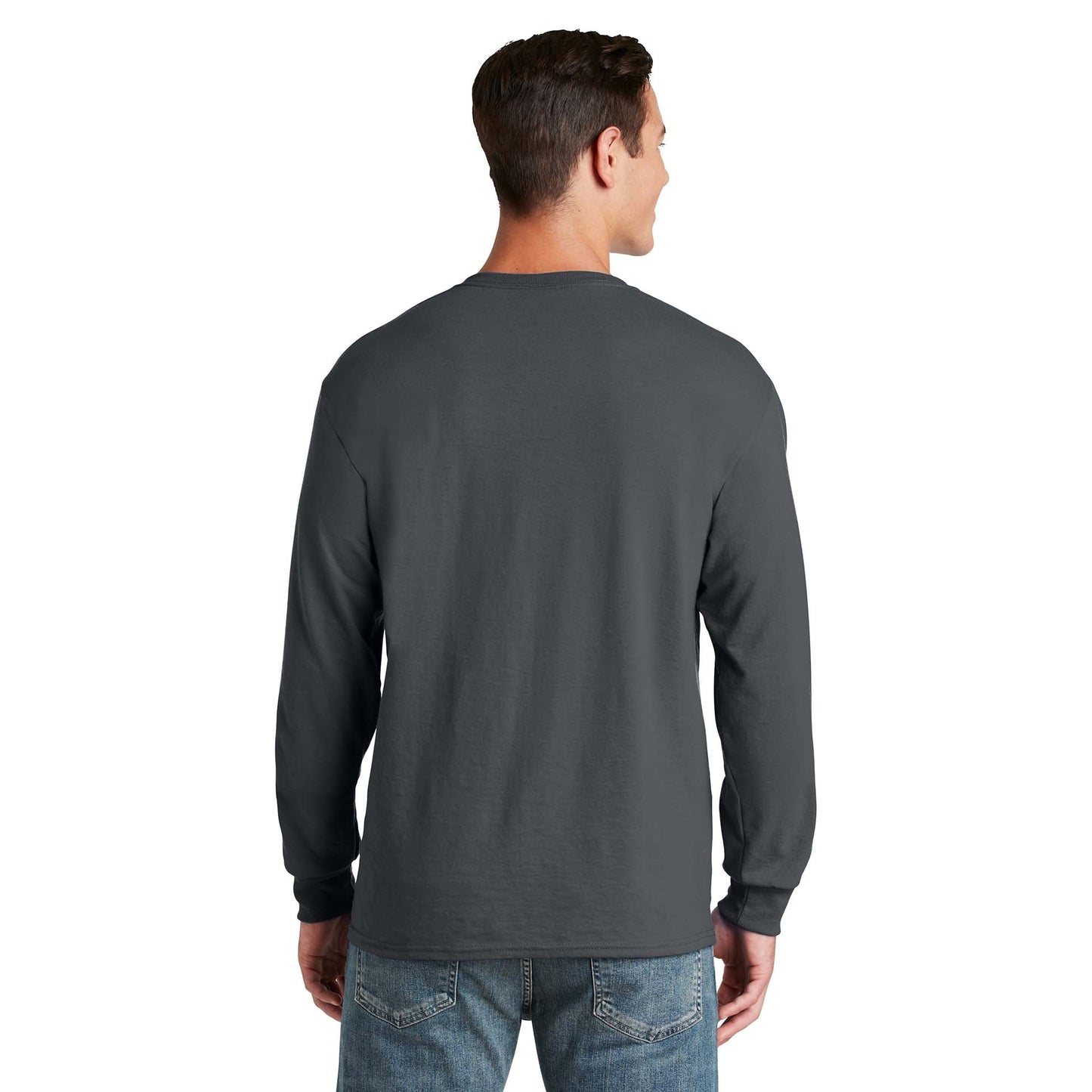 Navy T-Shirts - Jerzees - Soft Blend - Moisture Control