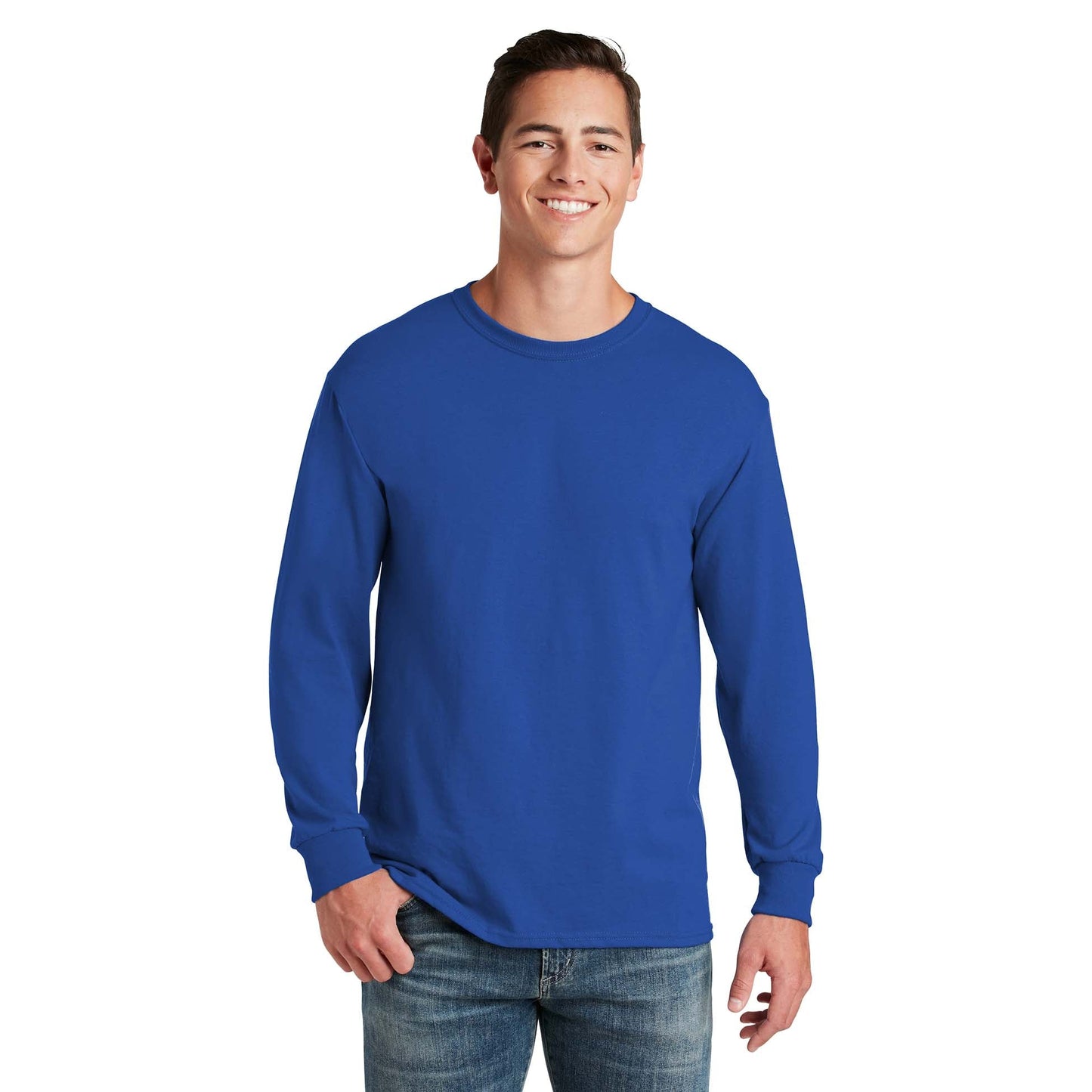 Navy T-Shirts - Jerzees - Soft Blend - Moisture Control