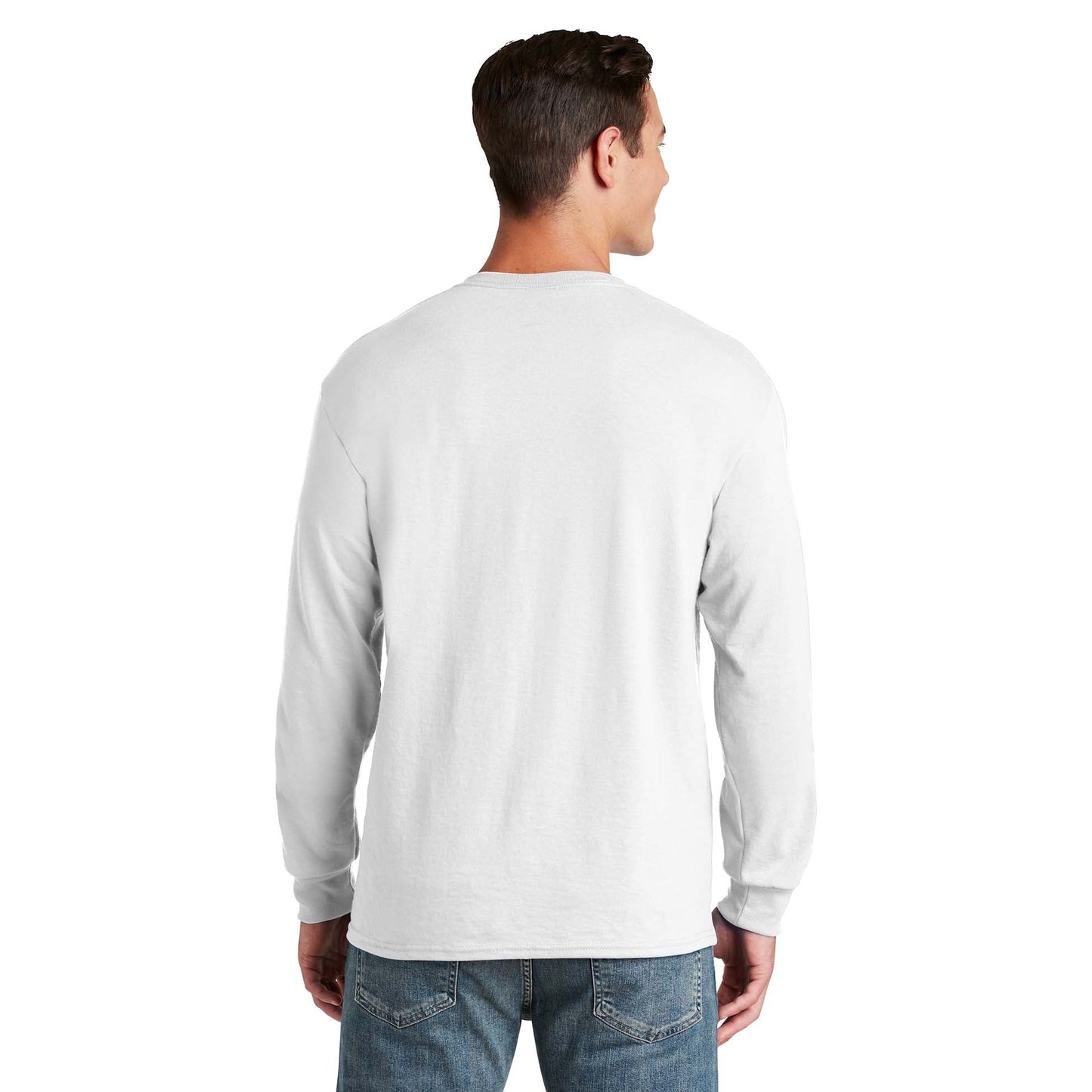 Navy T-Shirts - Jerzees - Soft Blend - Moisture Control