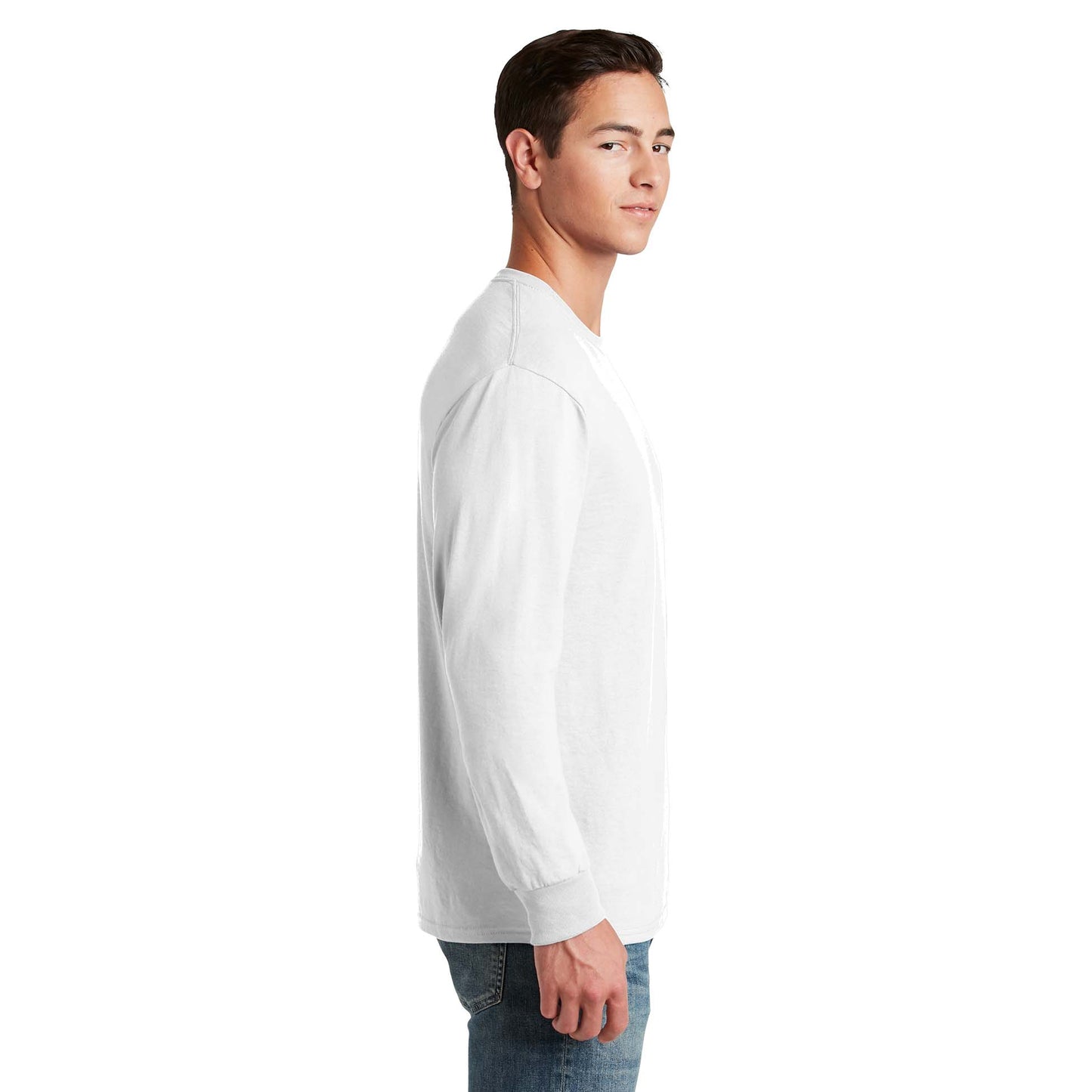 Navy T-Shirts - Jerzees - Soft Blend - Moisture Control