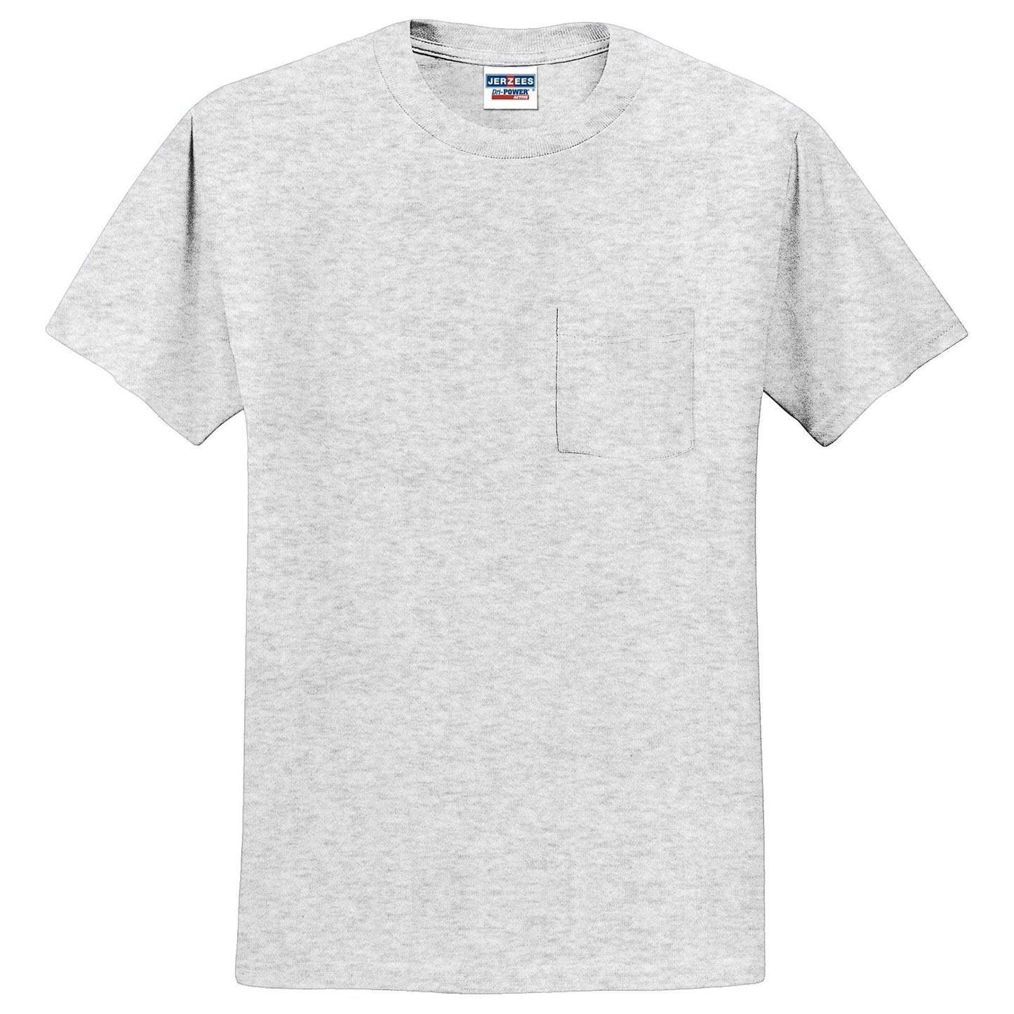 Athletic Heather T-Shirts - Jerzees - Pocket Design - Quality Fabric
