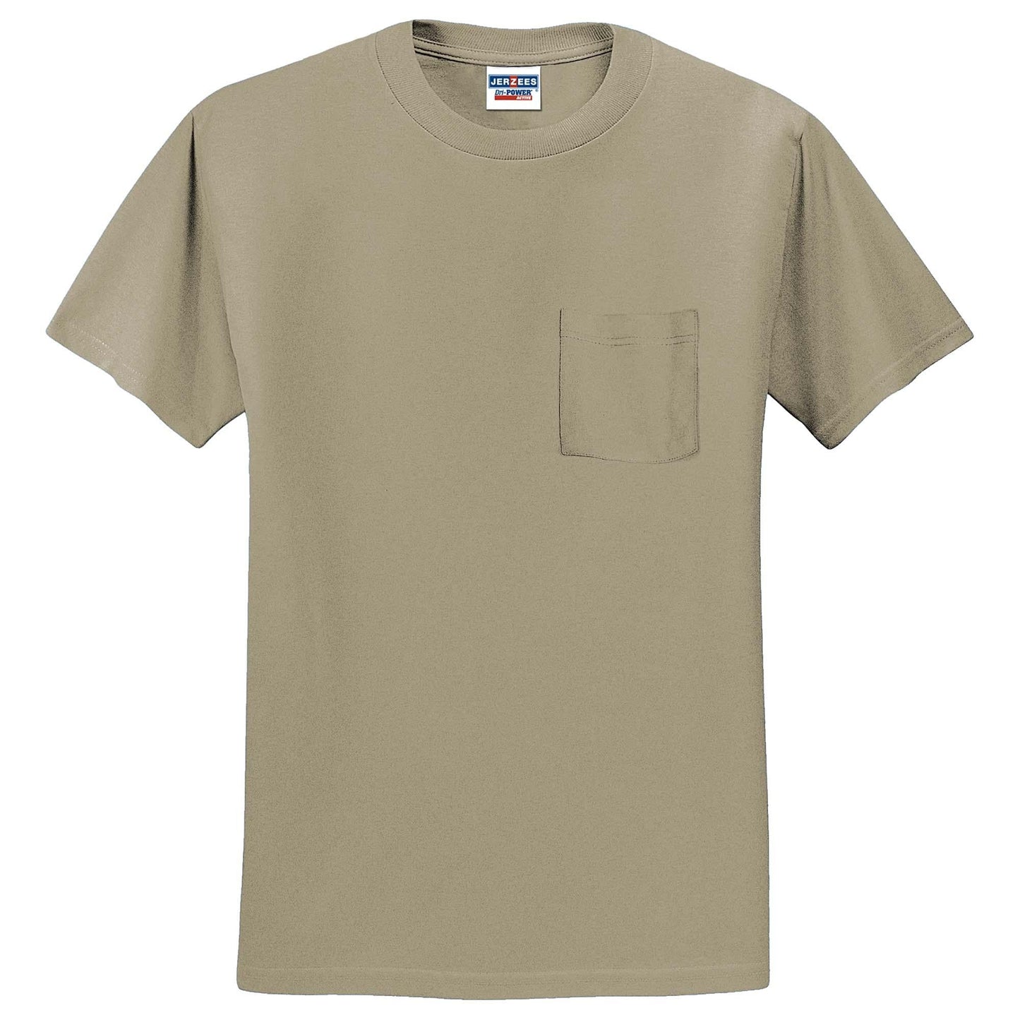 Athletic Heather T-Shirts - Jerzees - Pocket Design - Quality Fabric