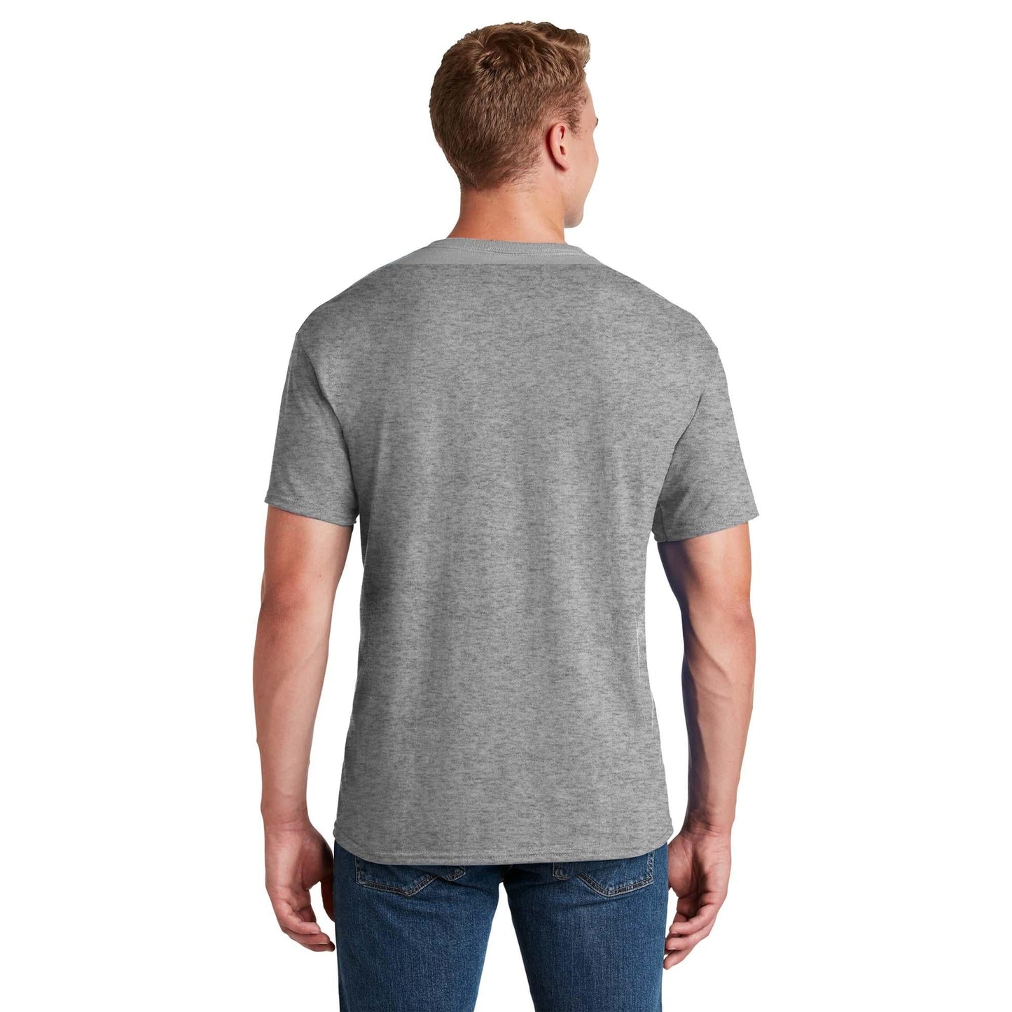 Athletic Heather T-Shirts - Jerzees - Pocket Design - Quality Fabric