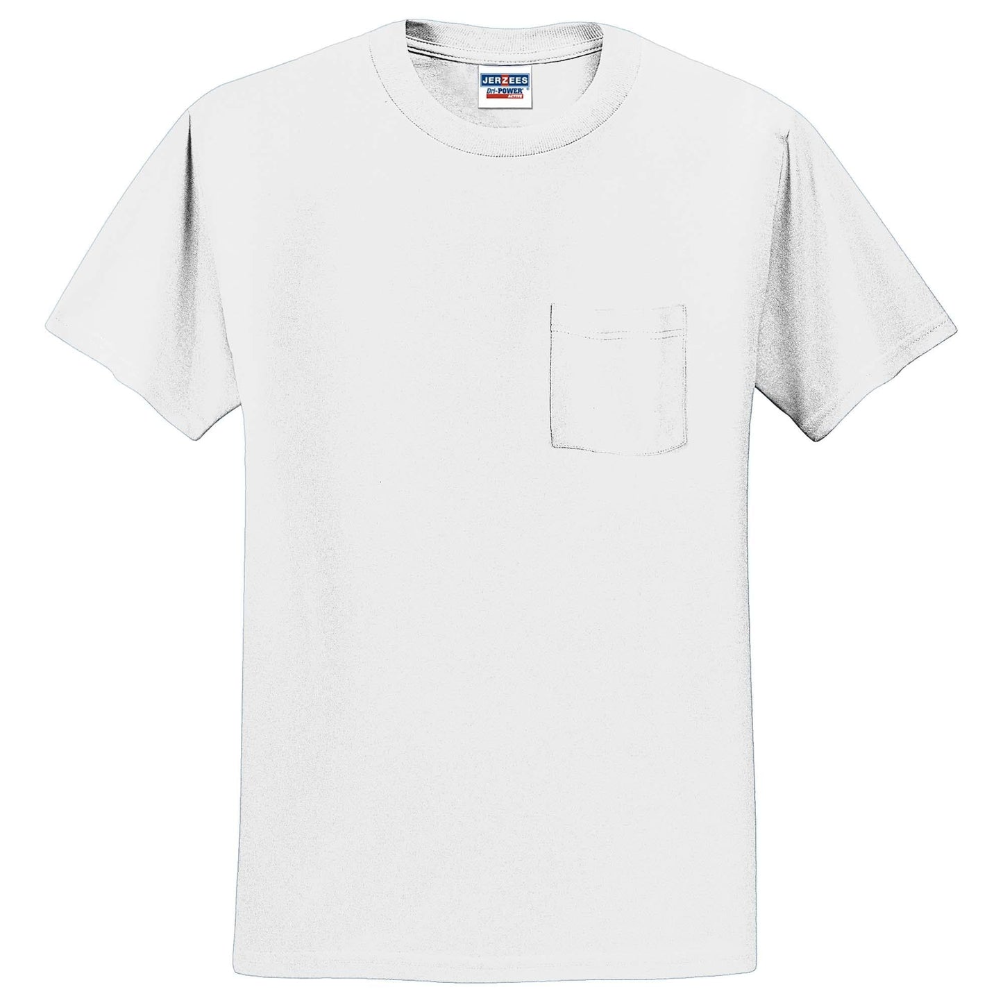 Athletic Heather T-Shirts - Jerzees - Pocket Design - Quality Fabric
