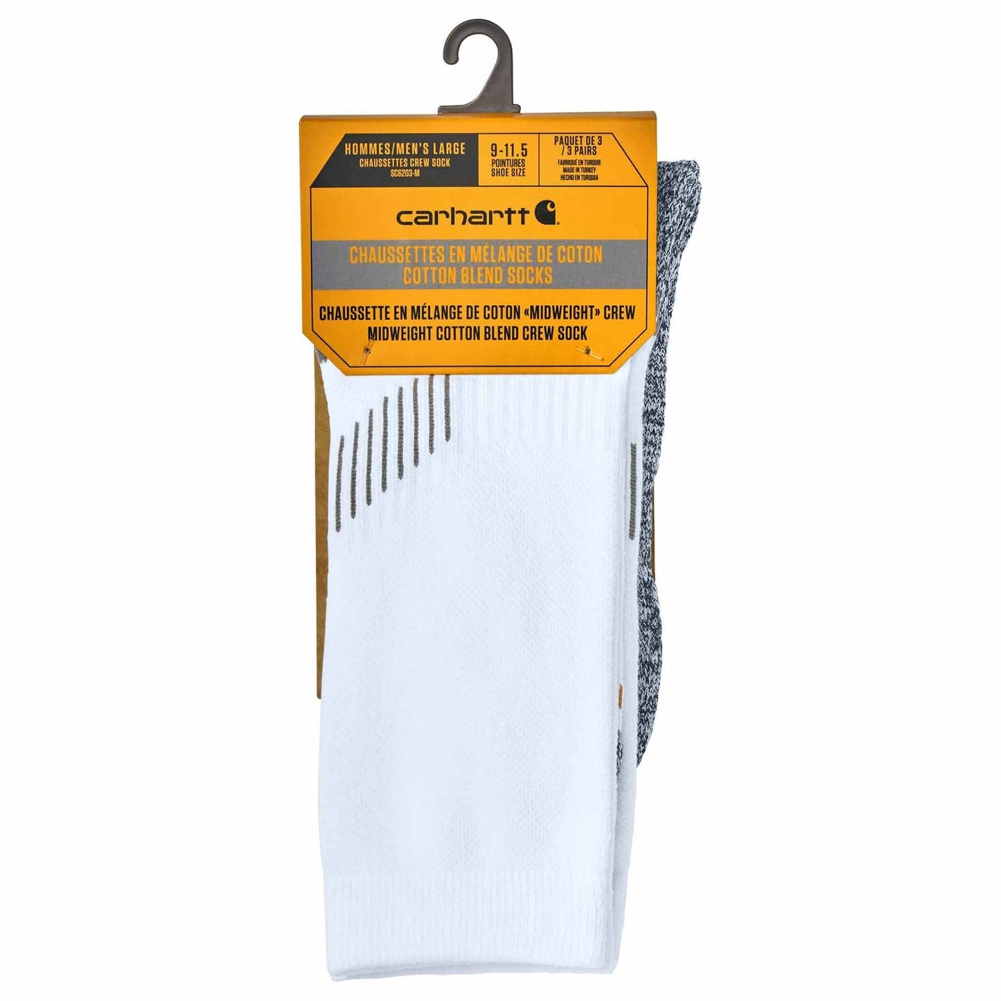 Black Socks - Carhartt - Comfortable Crew Design