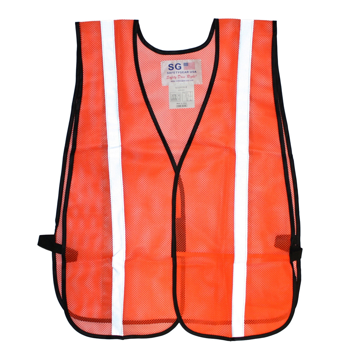 Yellow/Lime Safety Vests - PIP - Breathable Mesh