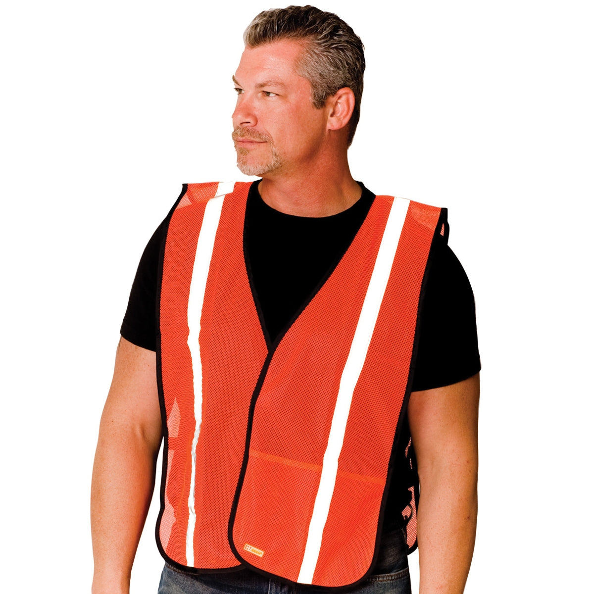 Yellow/Lime Safety Vests - PIP - Breathable Mesh