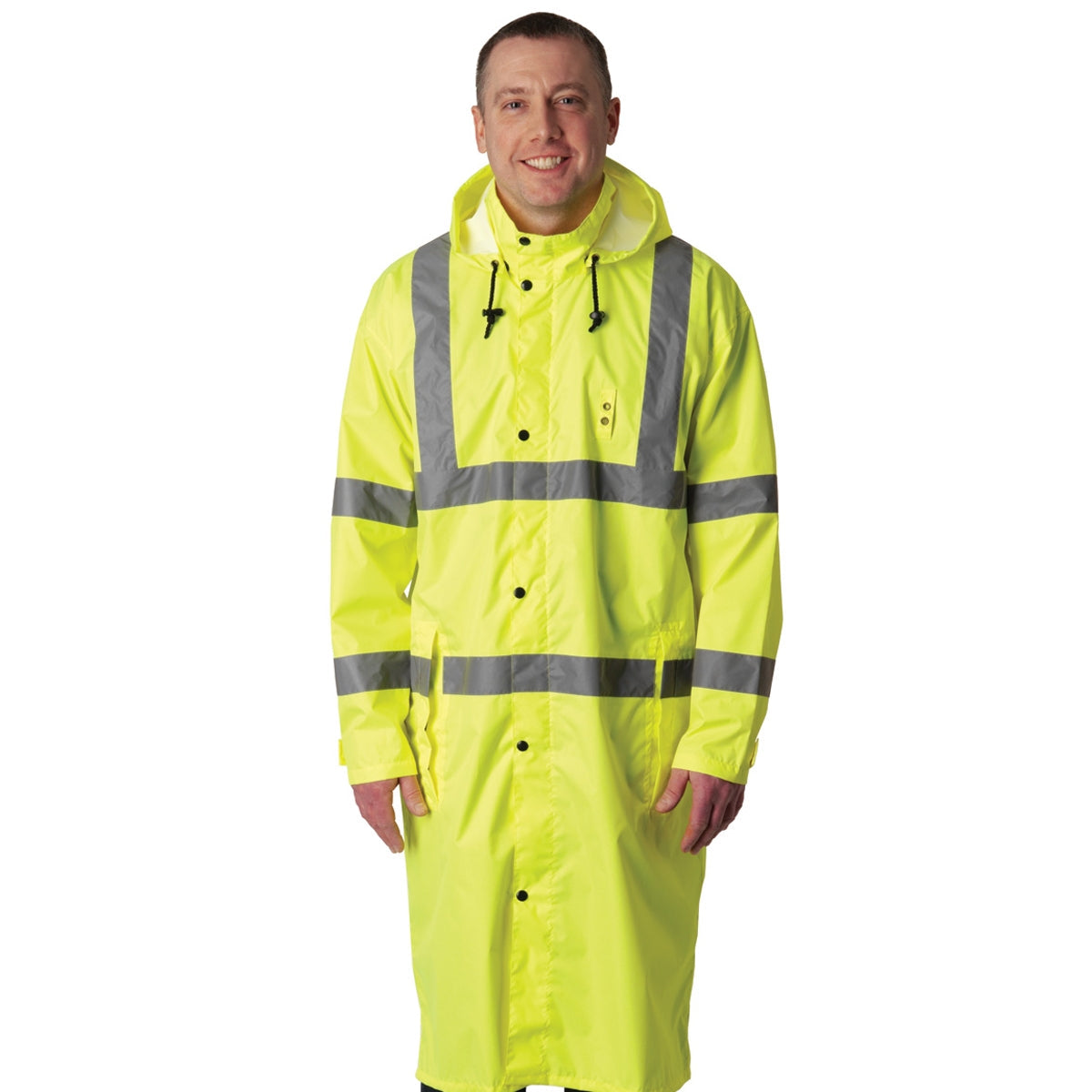 Yellow/Lime Raincoat - PIP - Waterproof Design