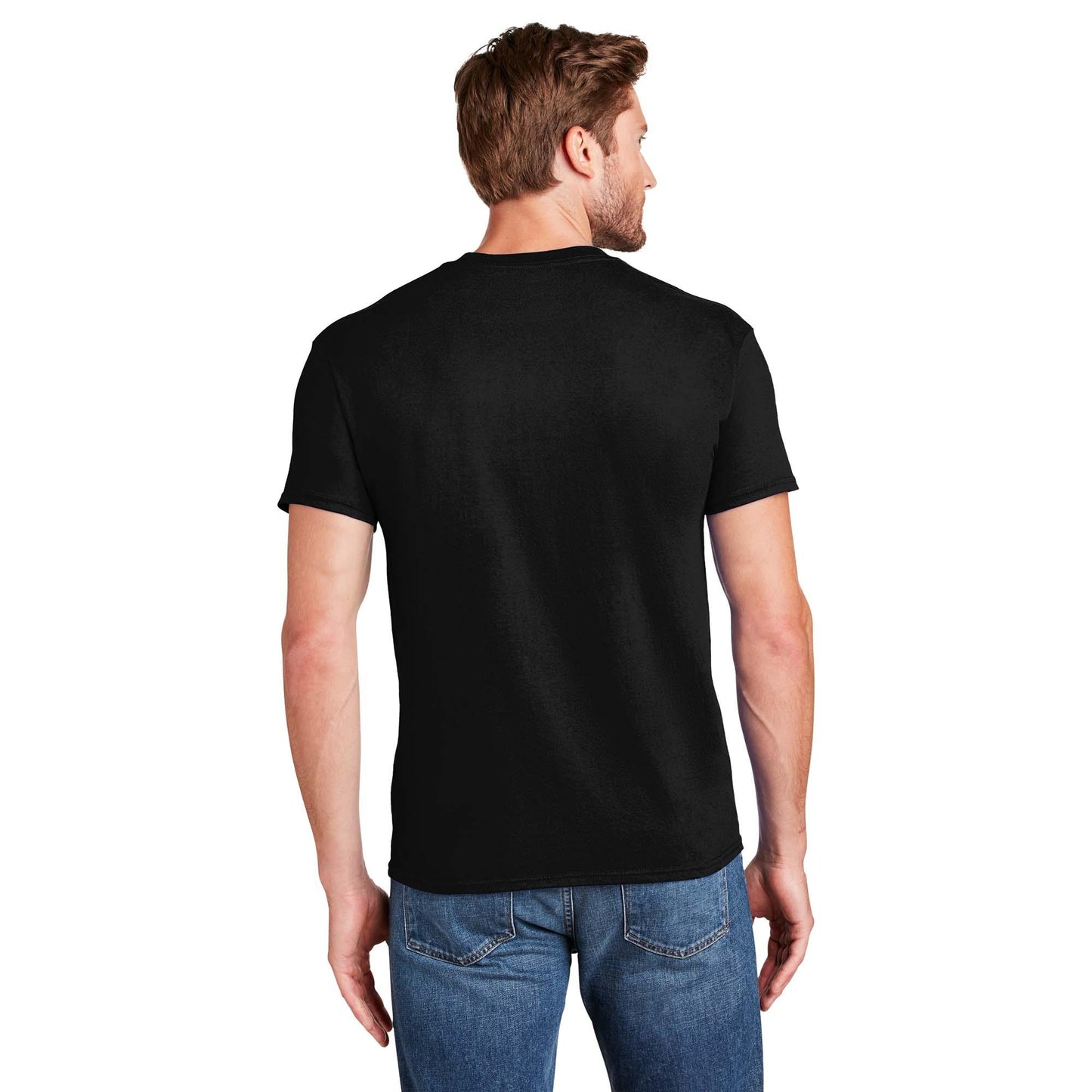 Light Steel T-Shirts - Hanes - Moisture-Wicking