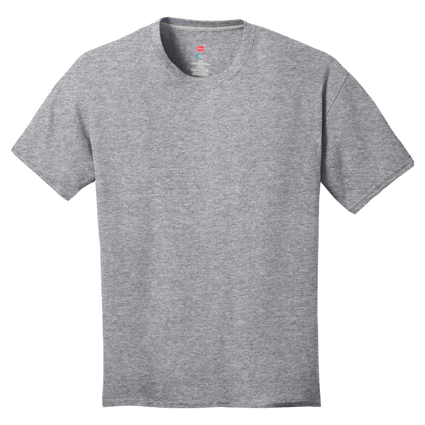 Light Steel T-Shirts - Hanes - Moisture-Wicking