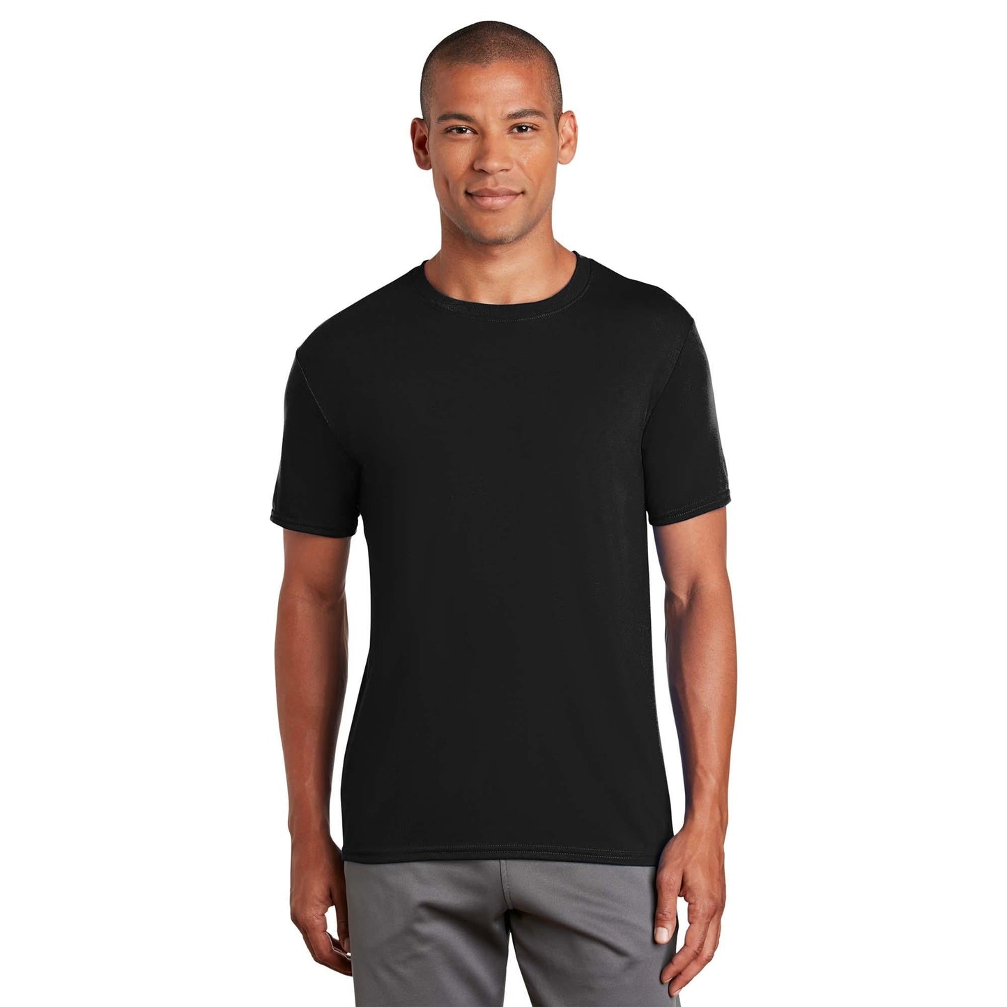 Safety Green T-Shirts - Gildan - Quick Drying