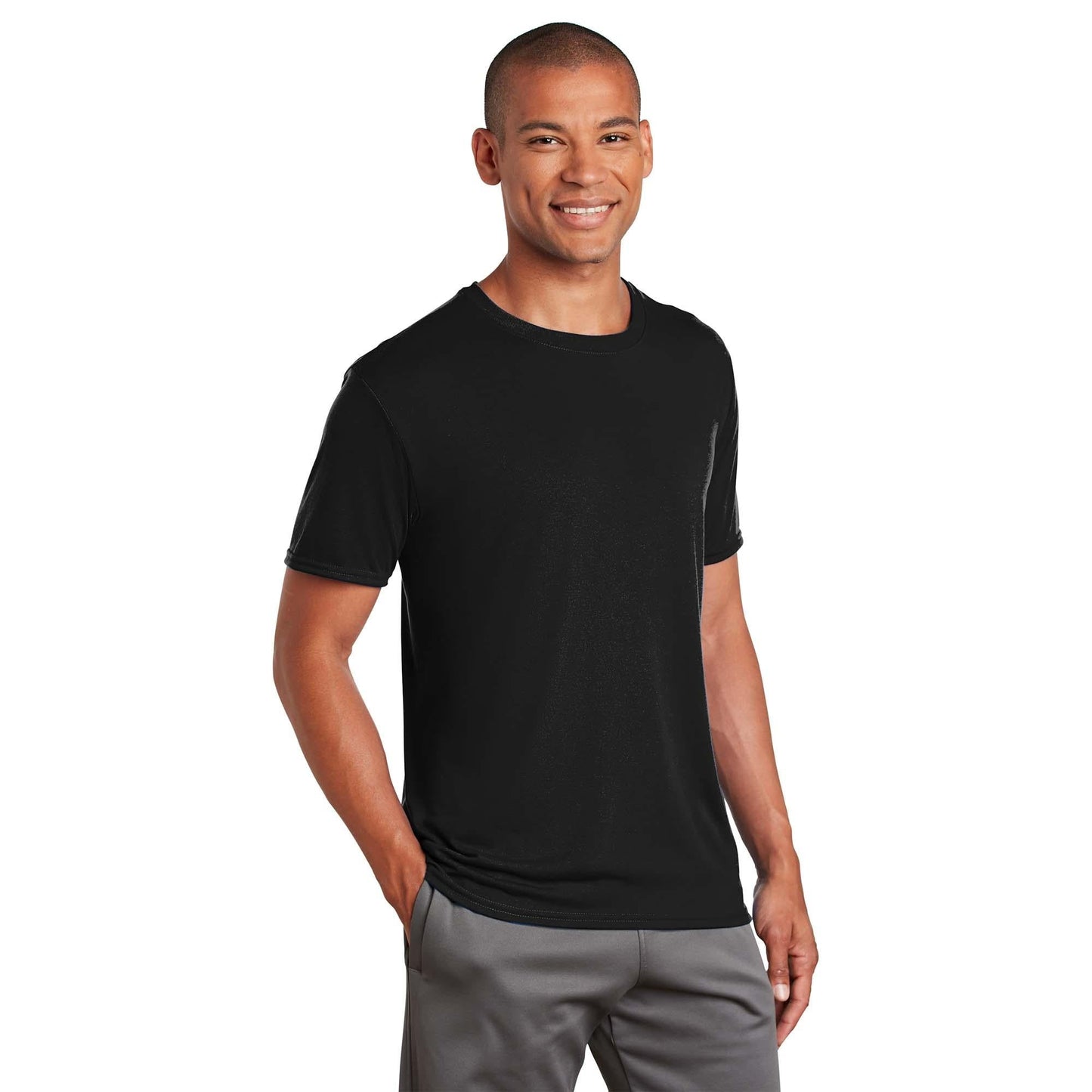 Safety Green T-Shirts - Gildan - Quick Drying