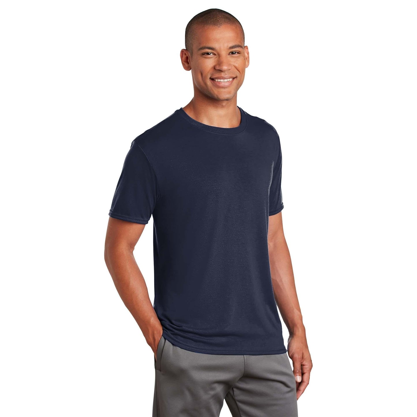Safety Green T-Shirts - Gildan - Quick Drying