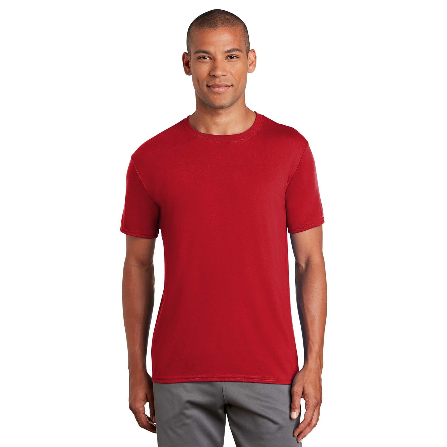 Safety Green T-Shirts - Gildan - Quick Drying