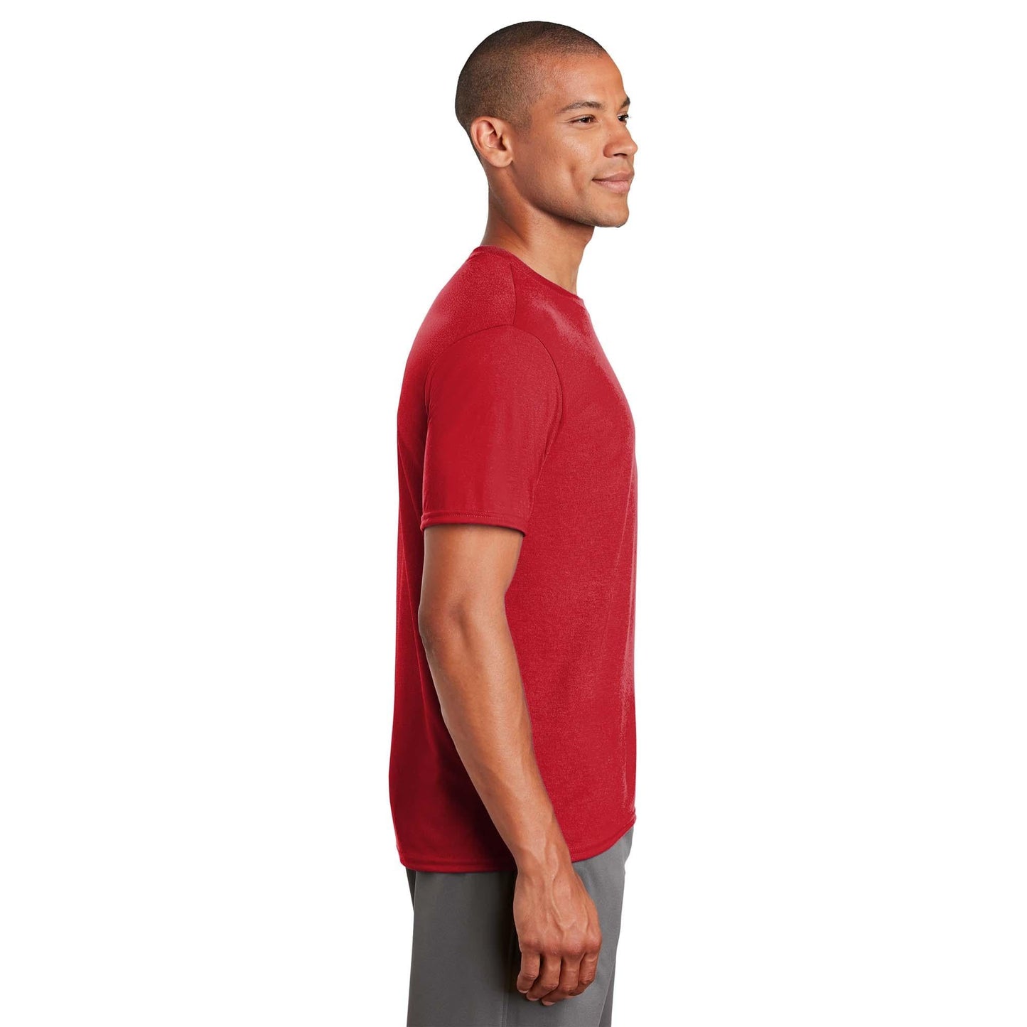 Safety Green T-Shirts - Gildan - Quick Drying