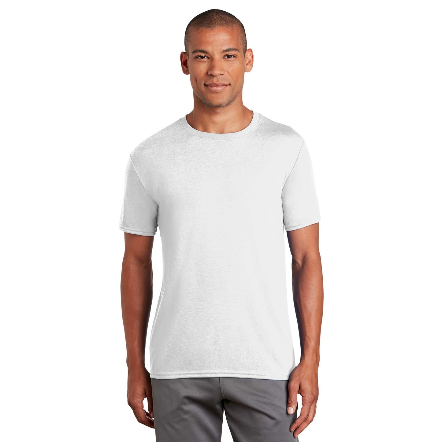 Safety Green T-Shirts - Gildan - Quick Drying