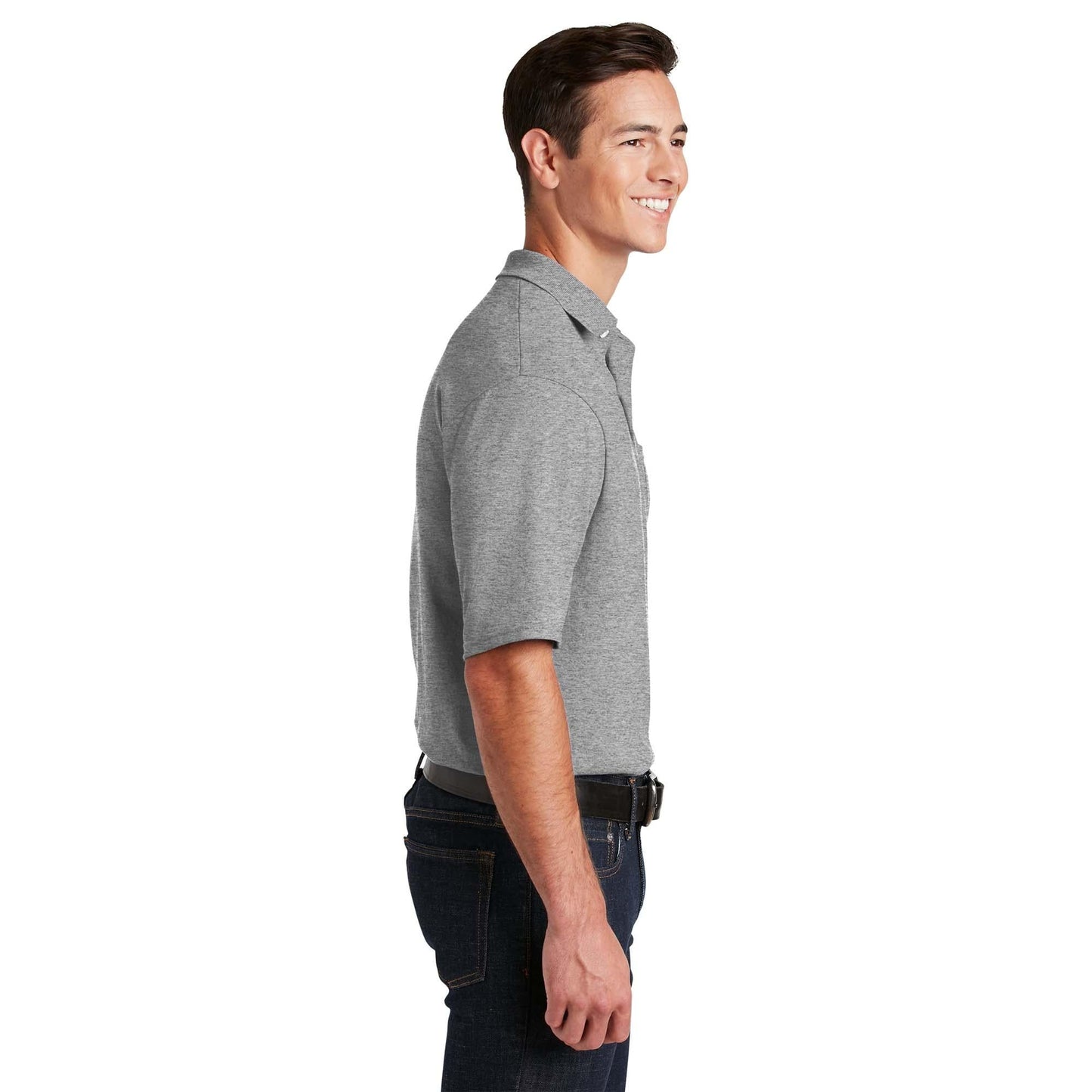 Ash Polo Shirt - Jerzees - Comfortable Fit