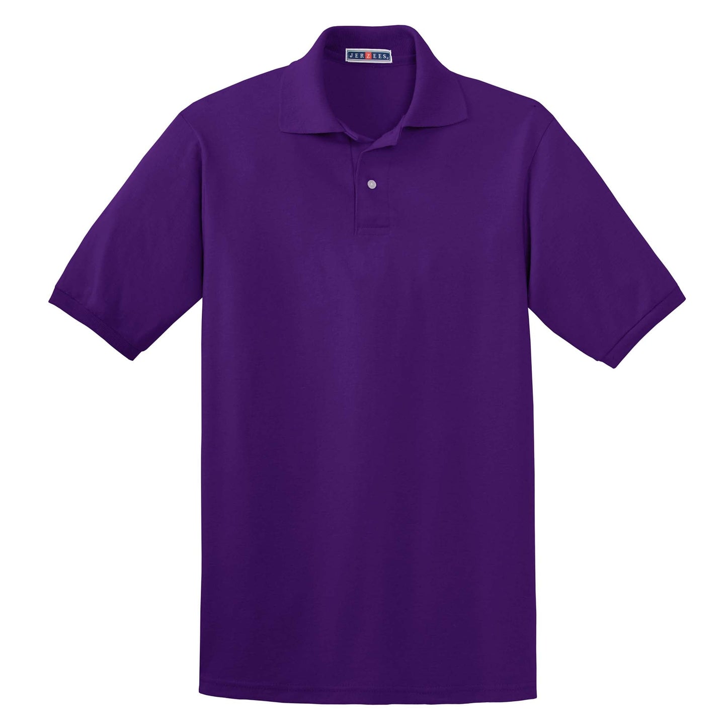 Deep Purple Polo Shirt - Jerzees - Stain-Resistant
