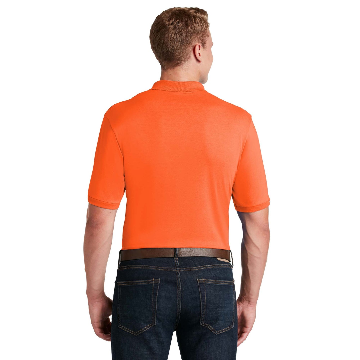 Deep Purple Polo Shirt - Jerzees - Stain-Resistant
