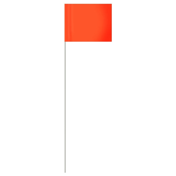 Blue Marking Flags - Presco - Durable Steel Staff
