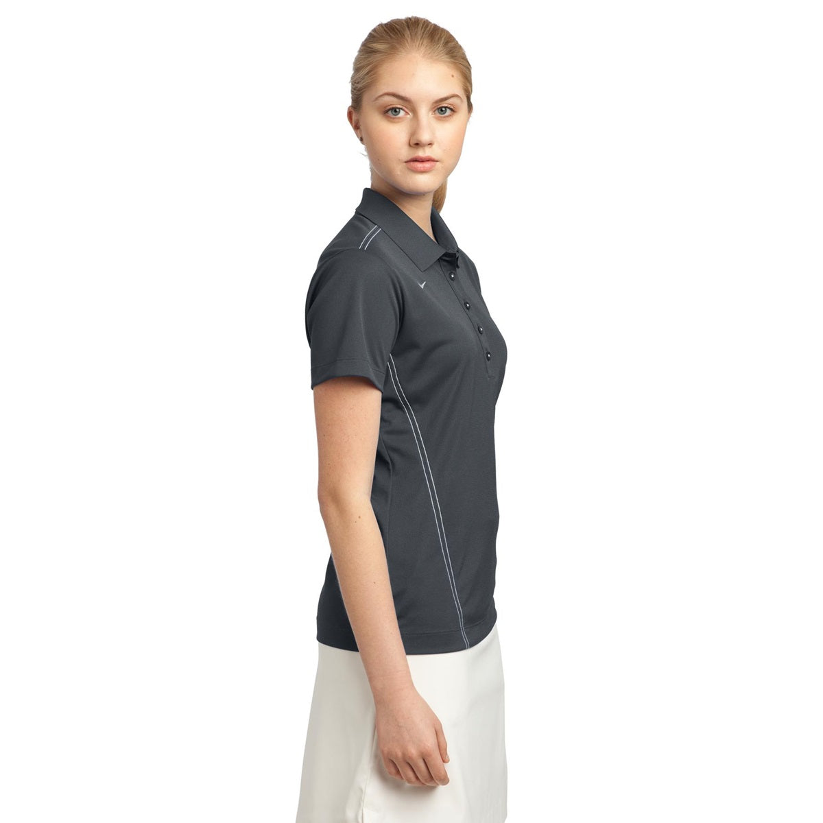Black Dri-Fit Polo - Nike - Lightweight Fabric